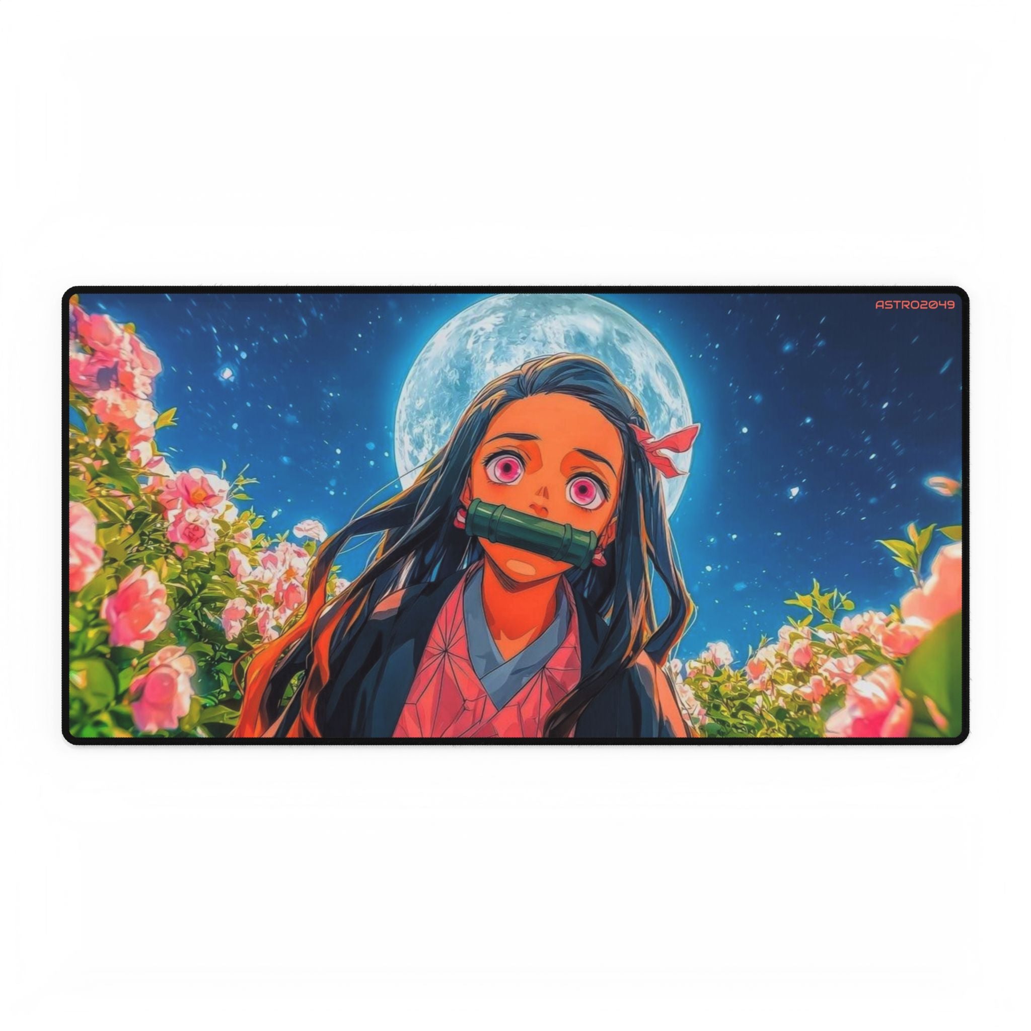 DEMON SLAYER - Kimetsu no yaiba - Anime-Inspired Desk Mats for Gamers and Creatives, Custom Mouse Pad, Home Office Decor