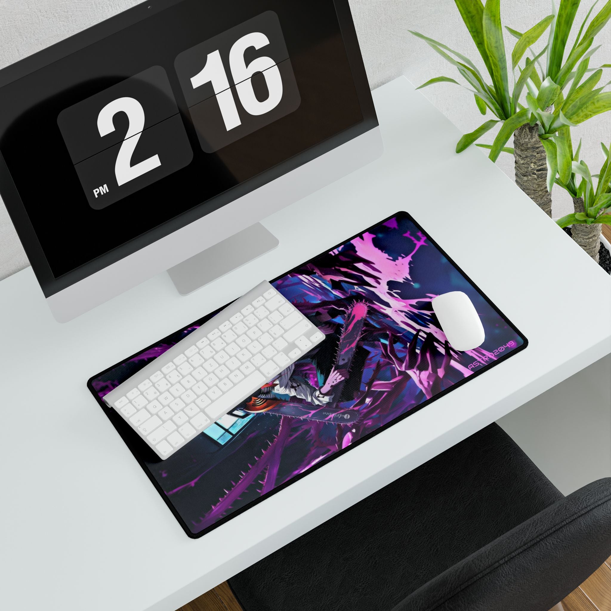 CHAINSAW MAN - Vibrant Anime Desk Mat | Custom Gaming Mouse Pad, Desk Accessory, Unique Gift for Students, Home Office Decor