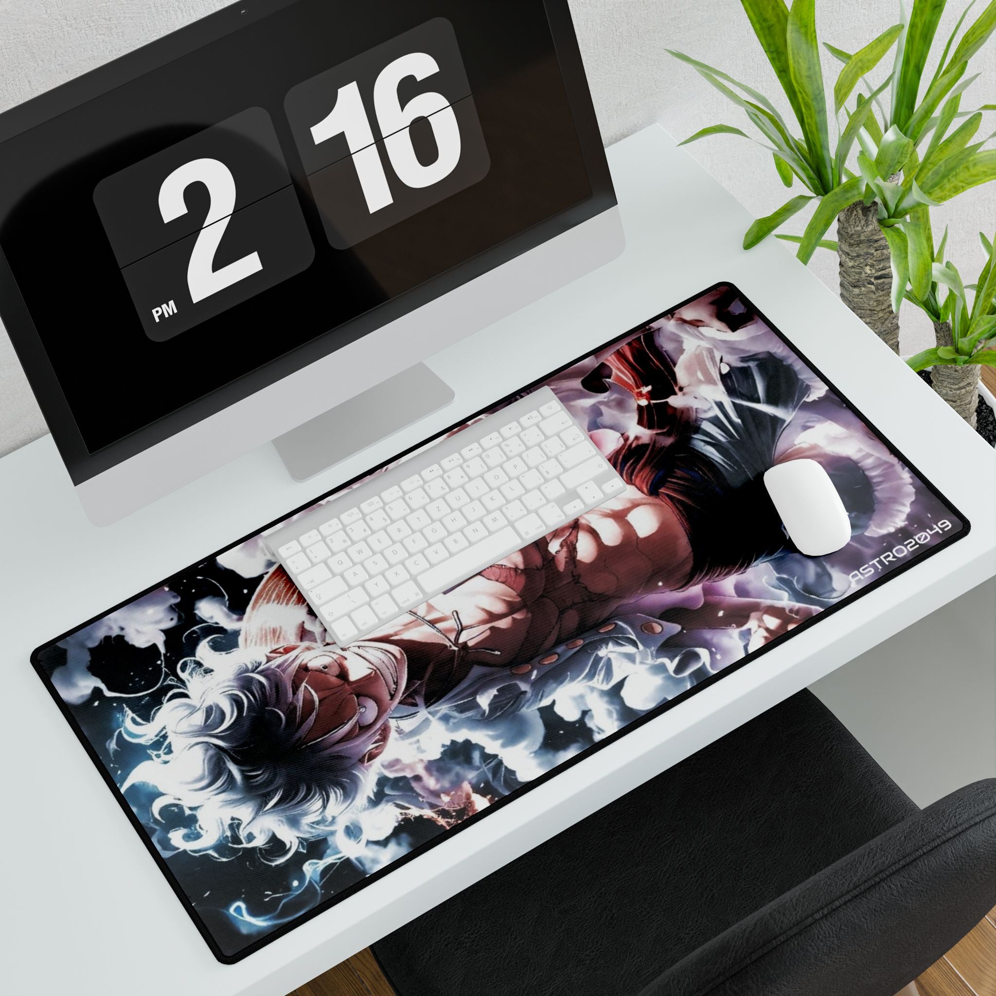 ONE PIECE - LUFFY - Anime-Themed Desk Mat, Ergonomic Gaming Mat, Office Decor, Personalized Workspace Accessory, Perfect for Gamers & Otaku
