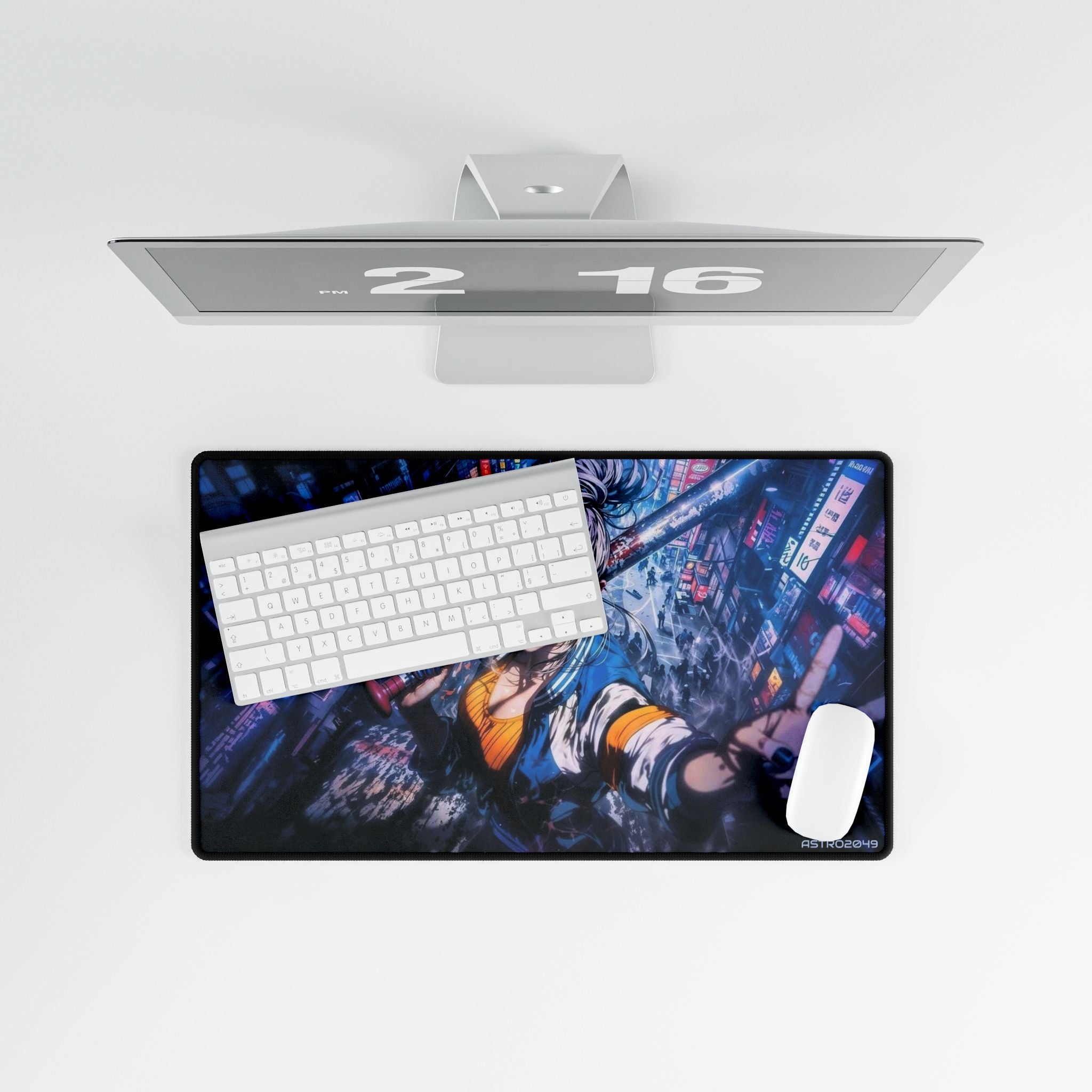 DANDADAN: Seiko Ayase - Anime-Inspired Desk Mat for Gamers and Creatives, Gaming Mouse Pad, Office Desk Decor, Geek Gift, Large Mousepad