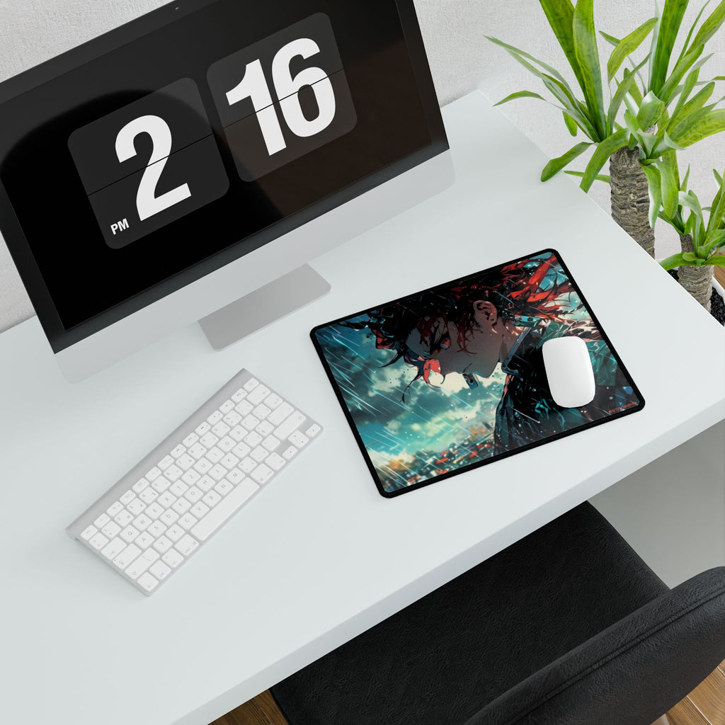 DEMON SLAYER - Kimetsu no yaiba - Anime Art Desk Mat - Perfect for Gaming, Home Office, Student Study, Gifts for Anime Fans, Decor