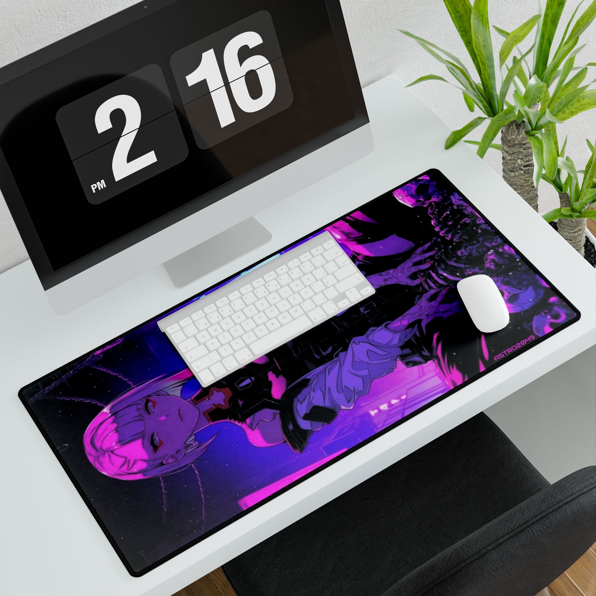 CYBERPUNK: Edgerunners 2077 - Gaming Desk Mat, Custom Mouse Pad for Gamers, Unique Gift for Students, Vibrant Desk Accessories