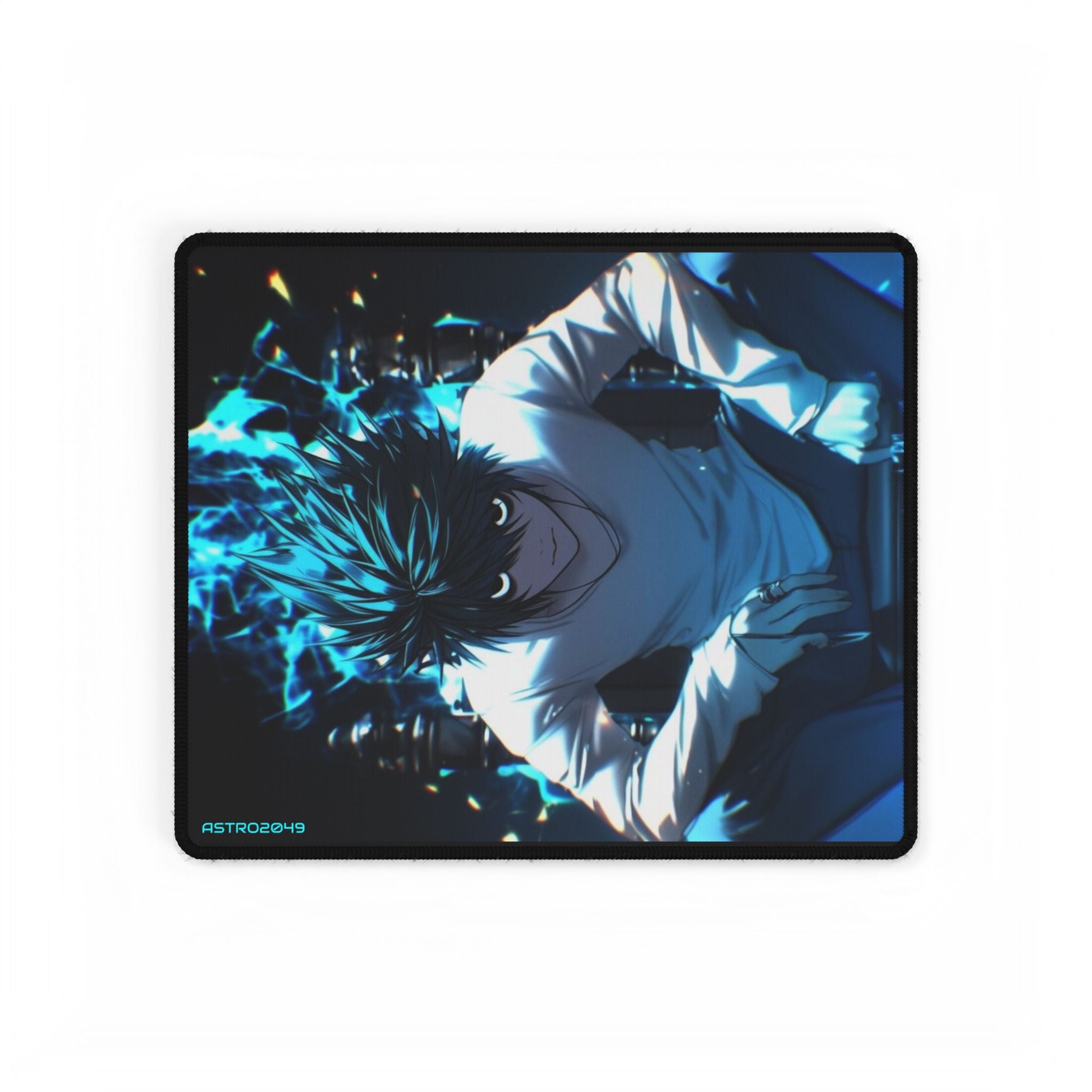 DEATH NOTE - ELLE - Gaming Desk Mat with Anime Design, Large Mouse Pad, Computer Desk Accessory, Gaming Gift, Desk Organizer, Office Decor