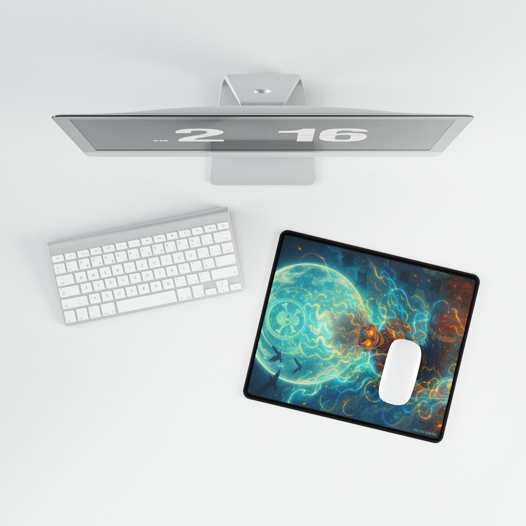 ONE PIECE - LUFFY - Cosmic Spirit Desk Mat - Gamer's Mouse Pad, Office Decor, Study Accessory, Unique Gift for All Occasions, Fantasy Art