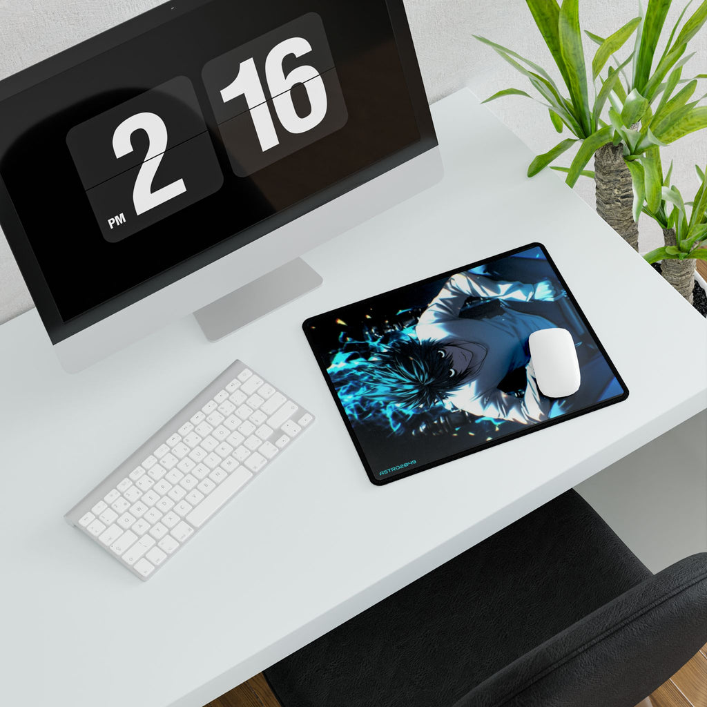 DEATH NOTE - ELLE - Gaming Desk Mat with Anime Design, Large Mouse Pad, Computer Desk Accessory, Gaming Gift, Desk Organizer, Office Decor
