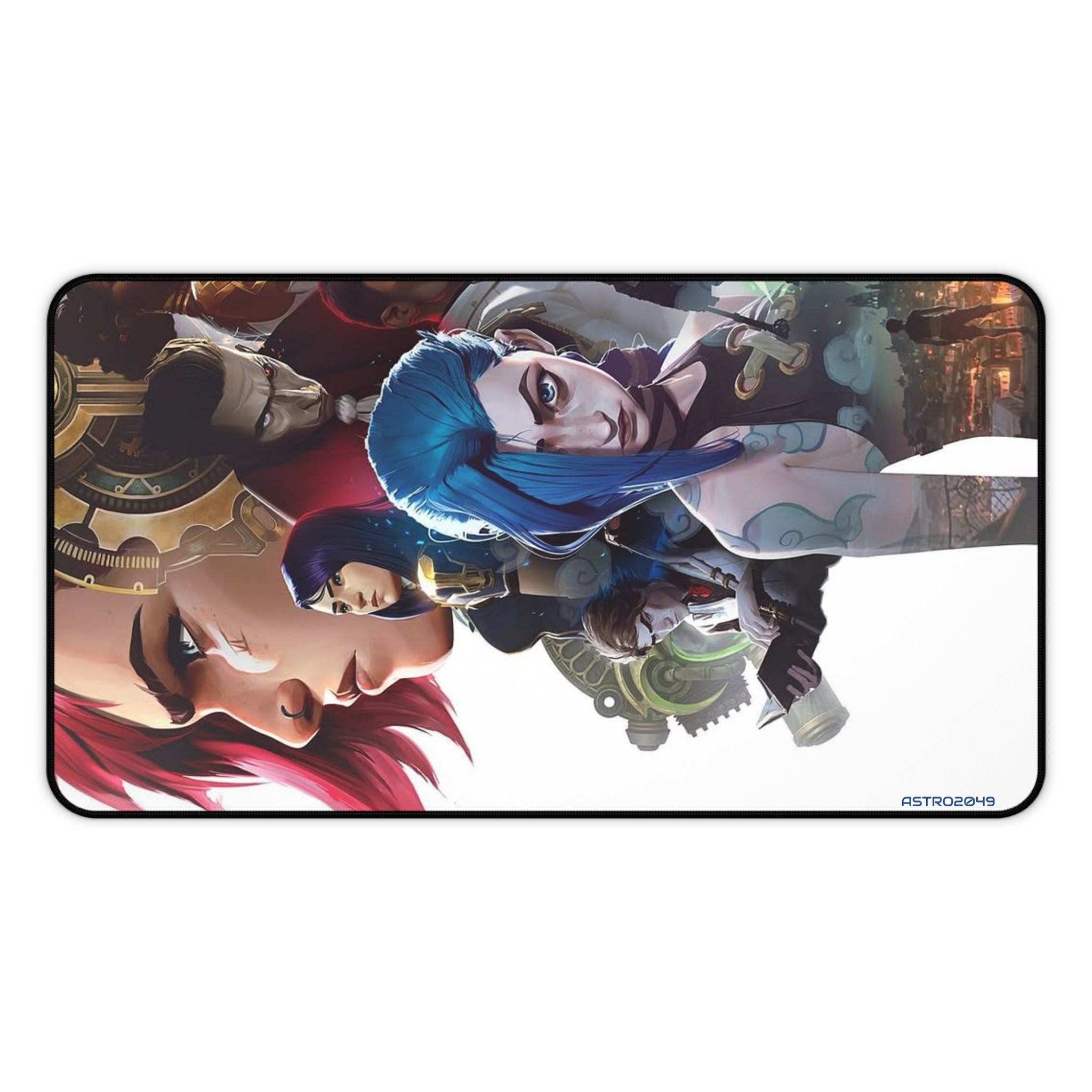 League of Legends - Arcane: JINX - Vibrant Gaming Desk Mat | Stylish Mouse Pad for Gamers | Desk Accessories | Video Game Decor, Gamer Gift