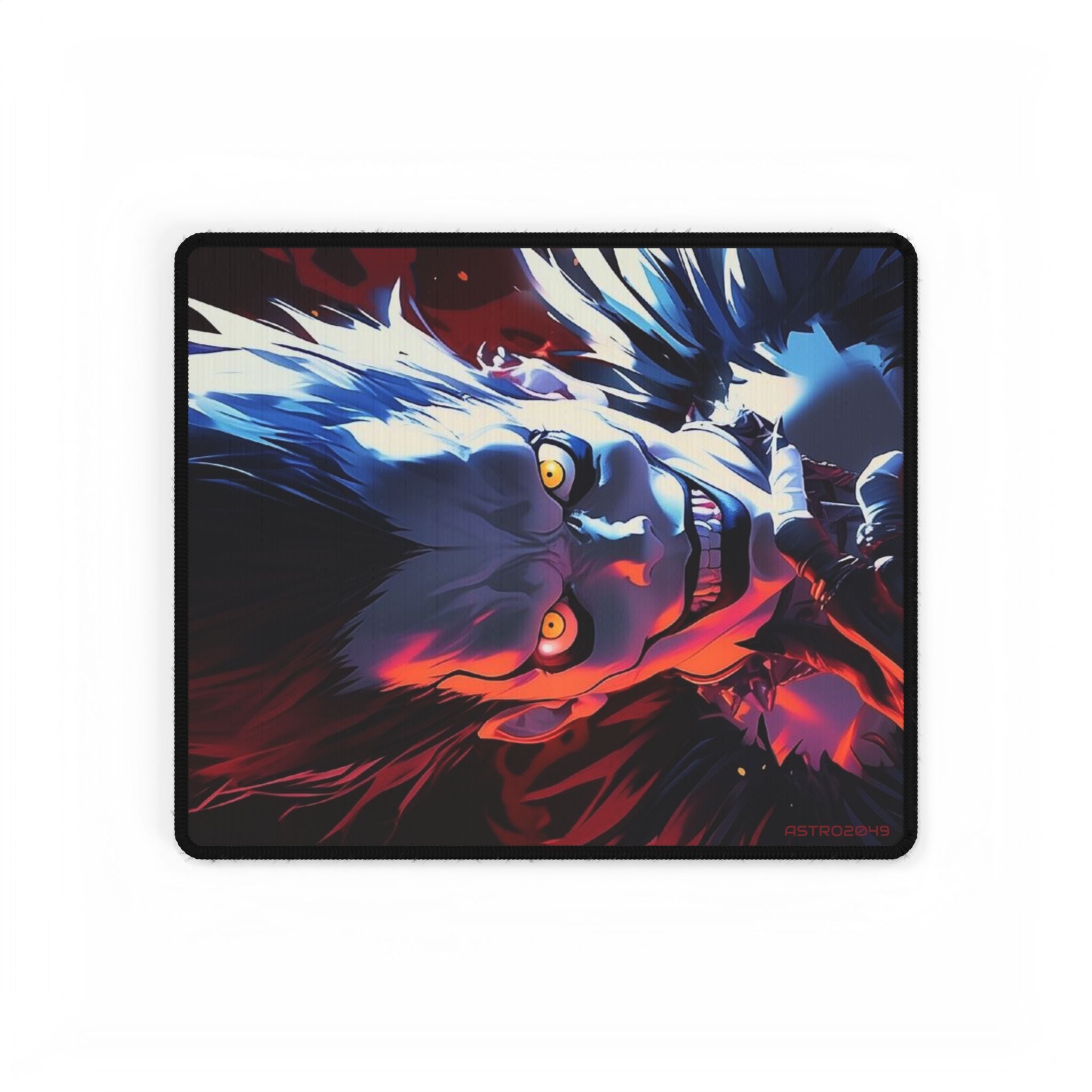 DEATH NOTE - RYUK - Vibrant Anime Desk Mat for Gamers, Colorful Mouse Pad, Desk Accessories, Gaming Setup, Unique Gift Idea