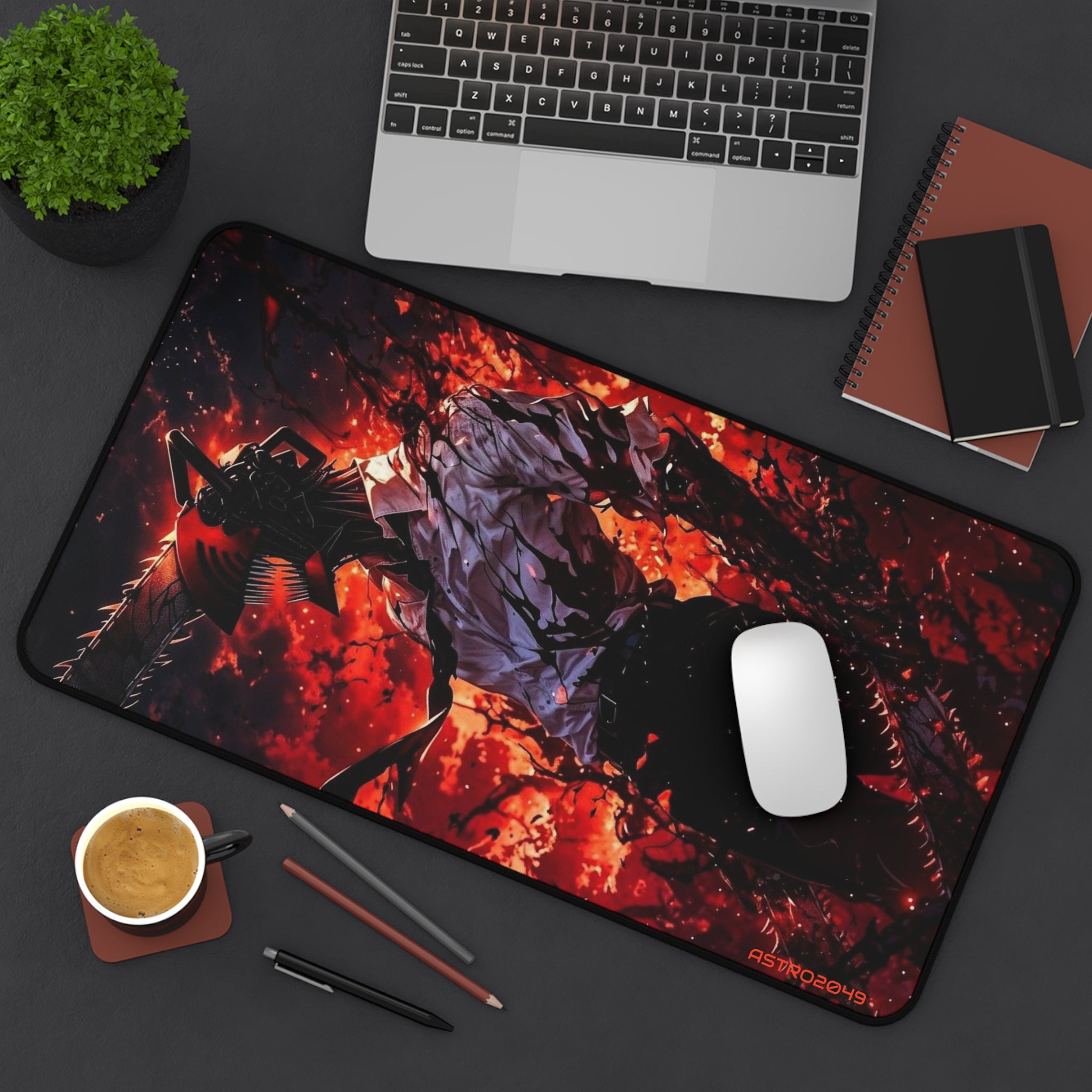 CHAINSAW MAN - Anime Desk Mat - Gamer Gift, PC Accessories, Cute Office Supplies, Custom Workspace, Gaming Mousepad
