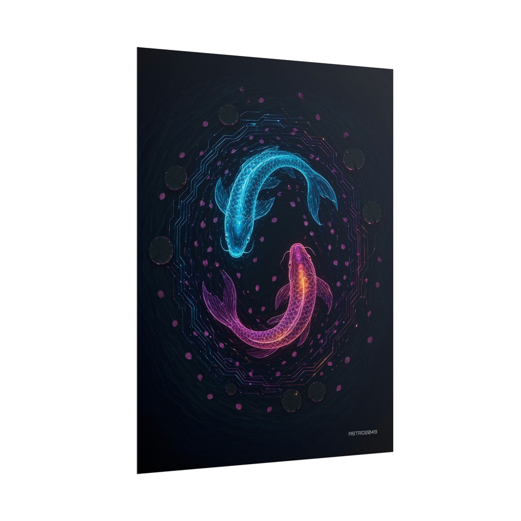 Circuit Koi matte poster by ASTRO2049, view 7 of 8