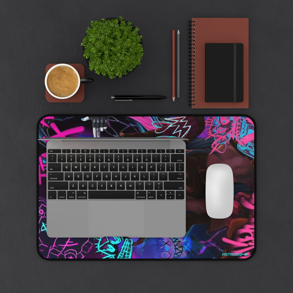 League of Legends - Arcane: JINX - Vibrant Gaming Desk Mat | Stylish Mousepad for Gamers | Perfect Gift for Gaming Enthusiasts.