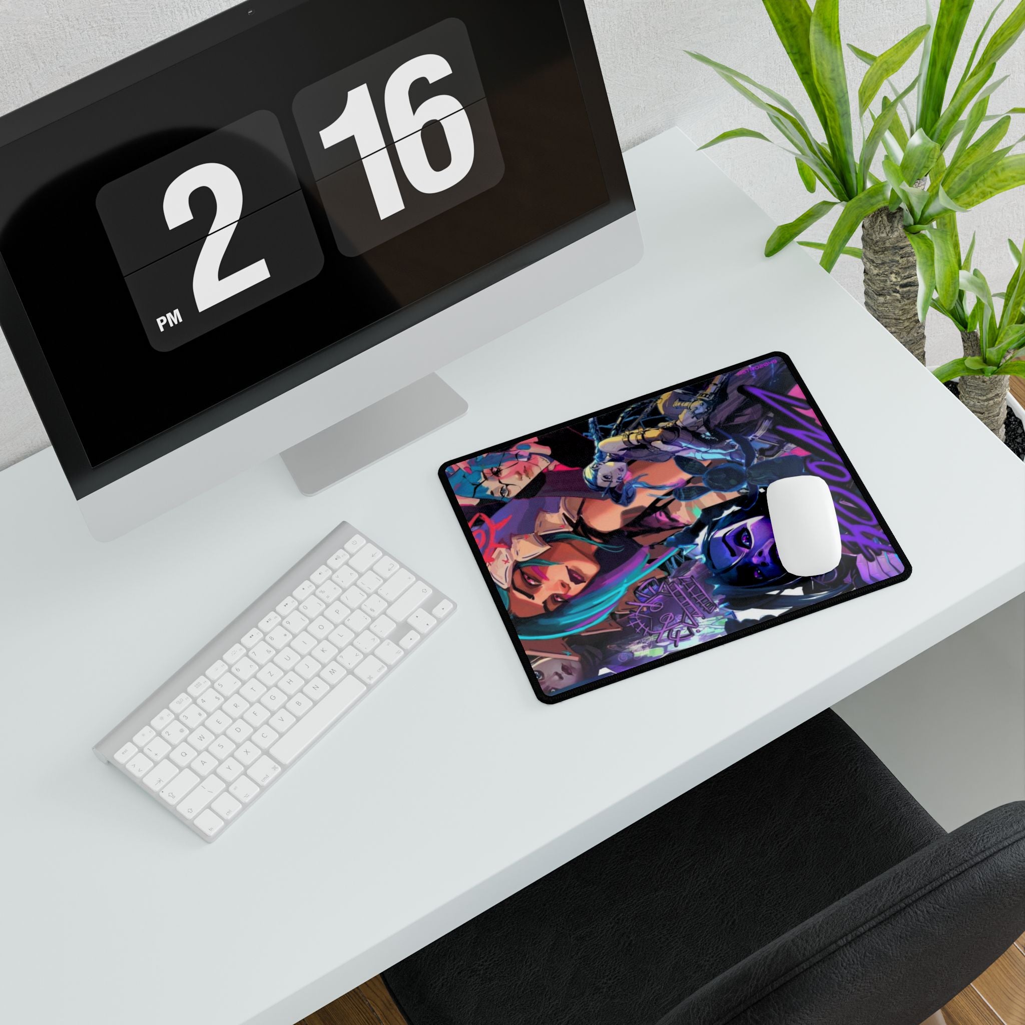 Vibrant Gaming Desk Mat, Colorful Mouse Pad for Gamers, Stylish Home Office Accessory, Unique Desk Decor, Perfect Gift for Gamer