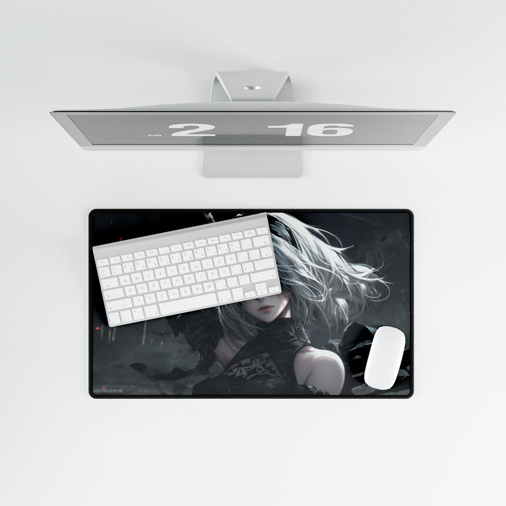 Nier: Automata - 2B - Elegant Gaming Desk Mat with Anime Design, Perfect for Office, Home, Gamer Gift, Desk Accessories, Stylish Mouse Pad