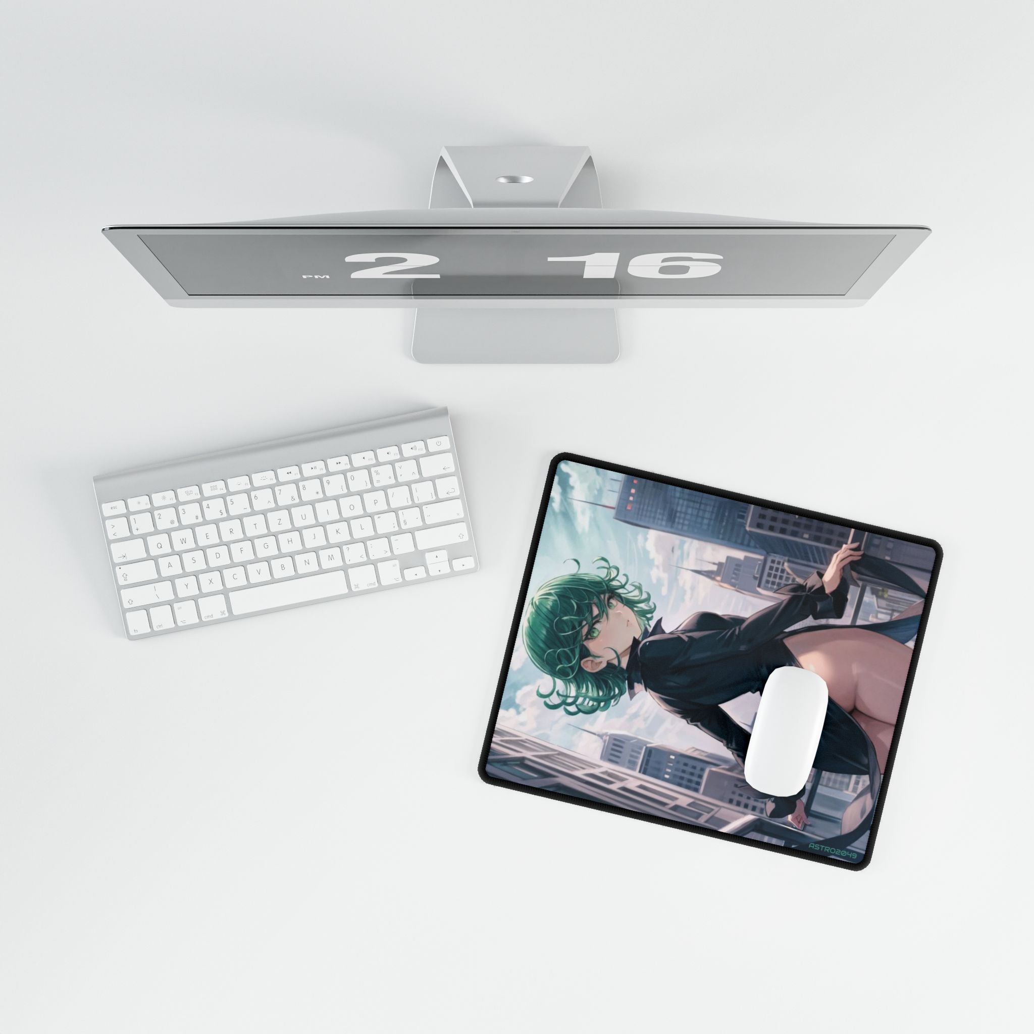 ONE-PUNCH MAN: Tatsumaki - Stylish Desk Mats for Home Office, Gaming Accessories, Computer Desk Decor, Anime Inspired, Unique Desk Gifts