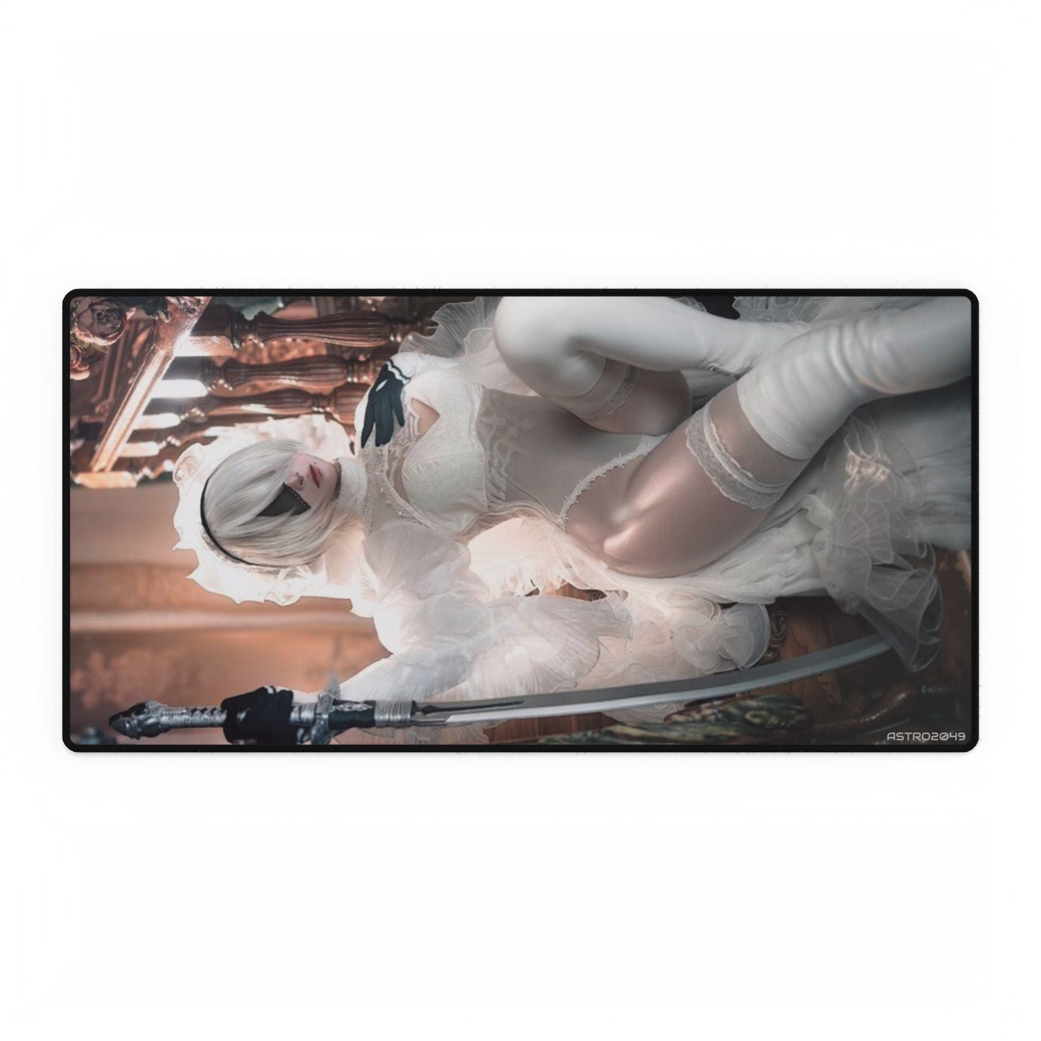 Nier: Automata - 2B - Elegant Gaming Desk Mat, Stylish Mouse Pad, Office Decor, Home Workspace Accessories, Unique Gifts, Gamer's Essential