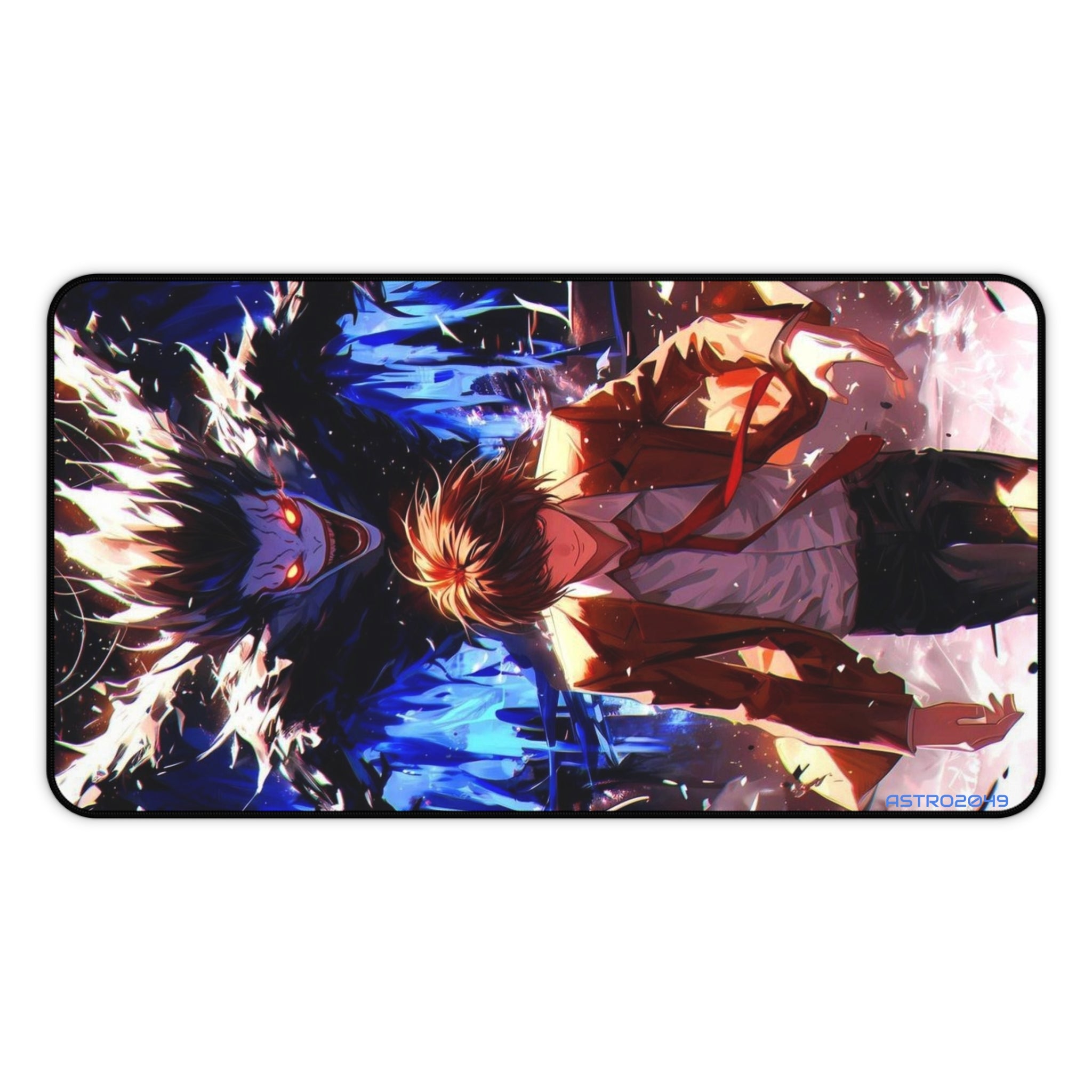 DEATH NOTE - Light / Akira - RYUK - Anime-Inspired Desk Mat, Gaming Desk Accessory, Unique Office Decor, Gift for Gamers