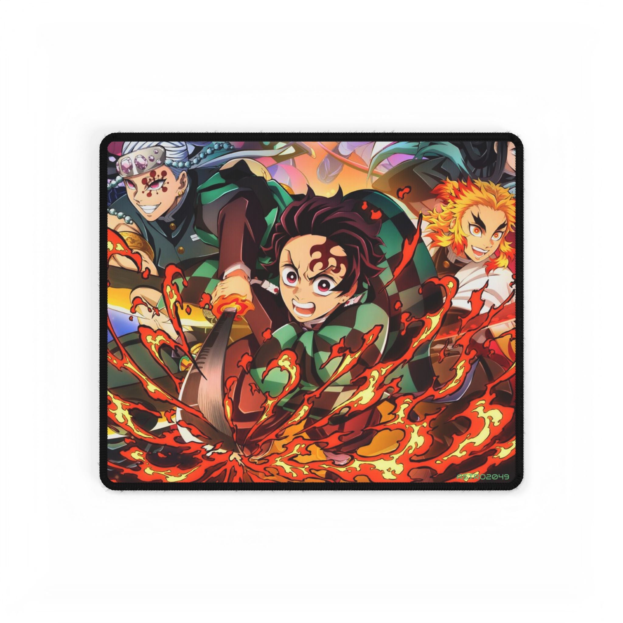 DEMON SLAYER - Kimetsu no yaiba - Anime-Inspired Desk Mat, Gaming Desk Pad, Office Decor, Student Gift, Creative Workspace Accessory