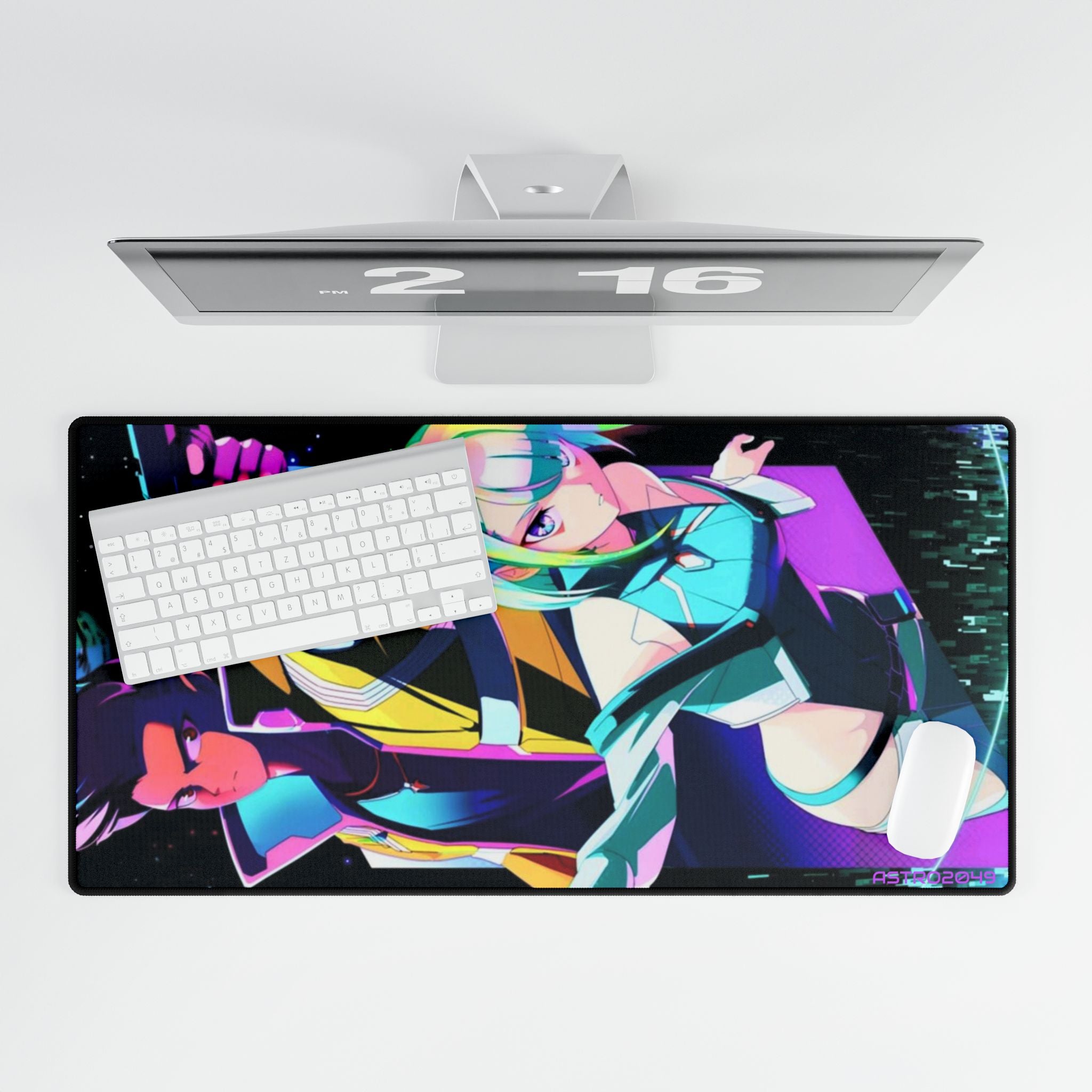 CYBERPUNK: Edgerunners 2077 - Desk Mat | Gaming Decor, Home Office Accessory, Desk Pad for Work & Study, Unique Gift Idea, 3mm Thick