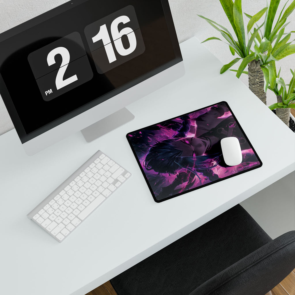 CYBERPUNK: Edgerunners 2077 - Futuristic Desk Mats for Gamers, Customized Gaming Accessories, Stylish Home Office Decor, Durable Mouse Pad