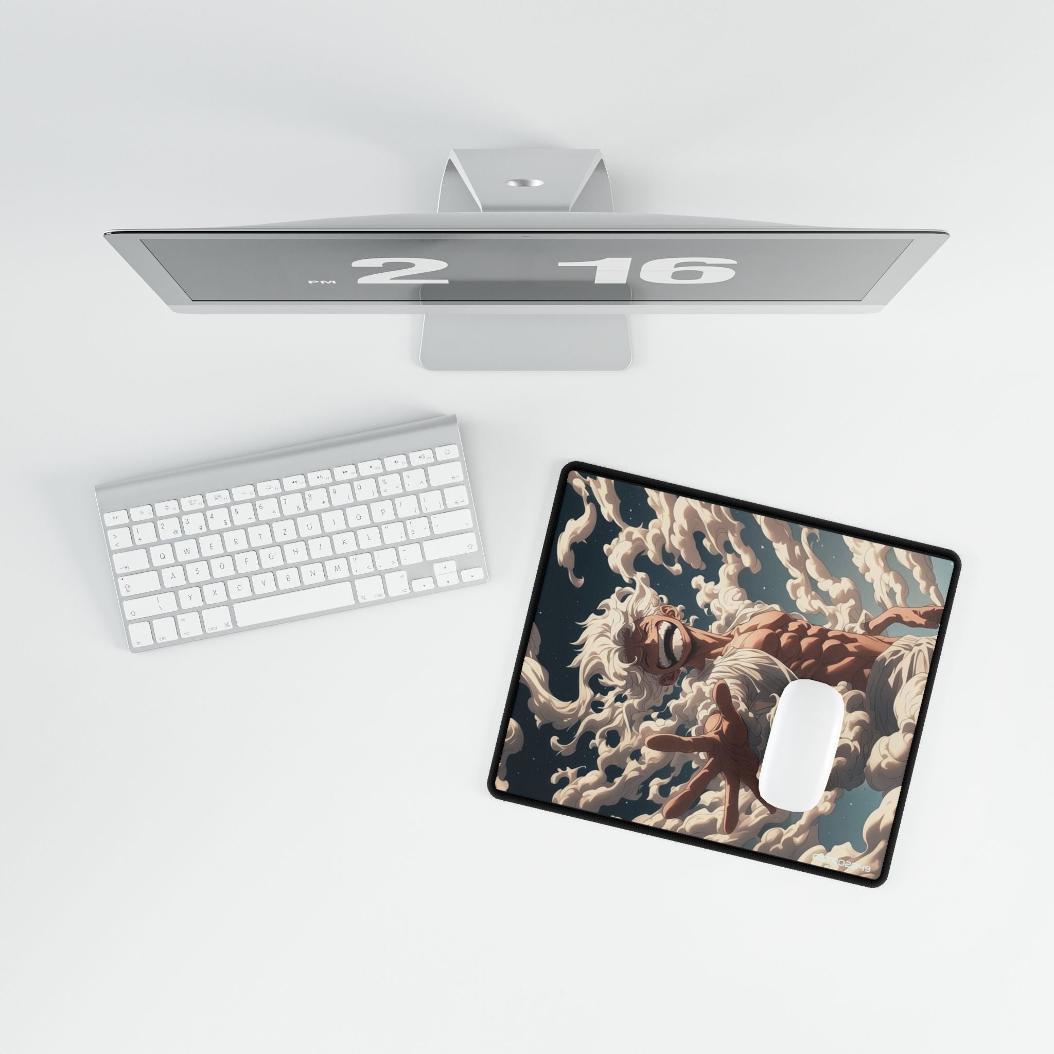 ONE PIECE - LUFFY - Artistic Desk Mat - Cloudy Dreamscape for Gaming, Office Use, Gift for Students, Aesthetic Home Decor, Custom Mouse Pad