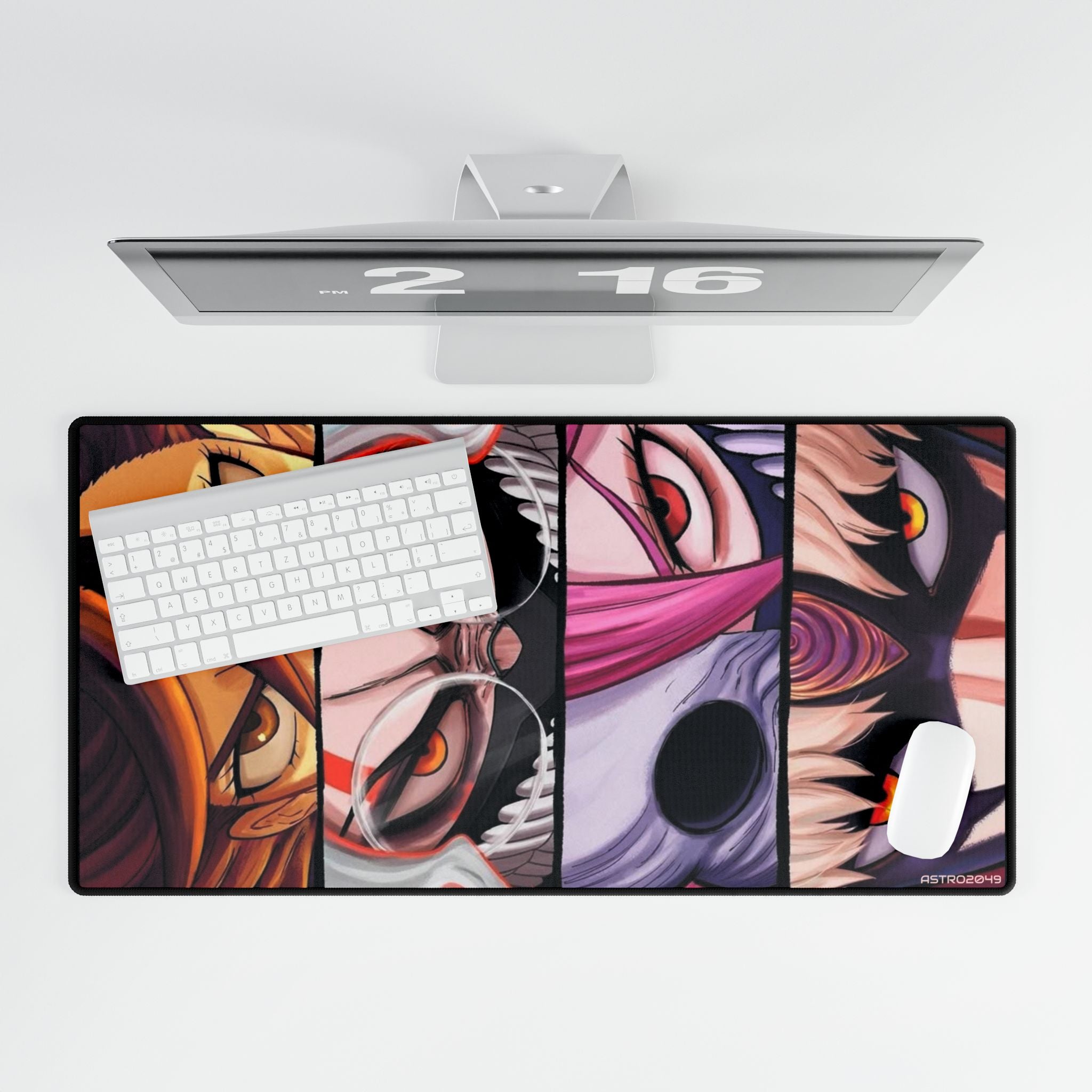 DANDADAN: Momo / Okarun - Anime-Inspired Gaming Desk Mats - Vibrant Gaming Accessories, Home Office Decor, Geek Gifts, Computer Stationery