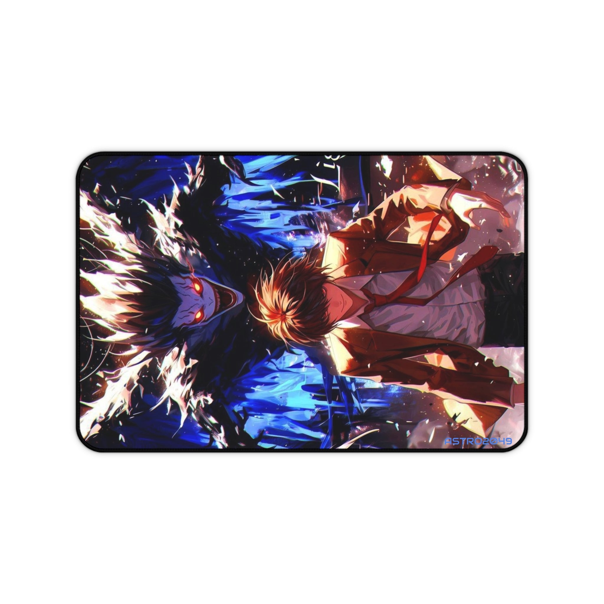 DEATH NOTE - Light / Akira - RYUK - Anime-Inspired Desk Mat, Gaming Desk Accessory, Unique Office Decor, Gift for Gamers