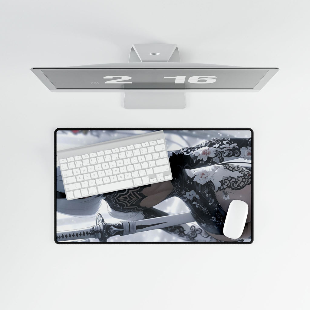 Nier: Automata - 2B - Anime-Inspired Desk Mats for Gamers & Creatives, Desk Accessories, Office Decor, Gaming Setup, Aesthetic Home Office