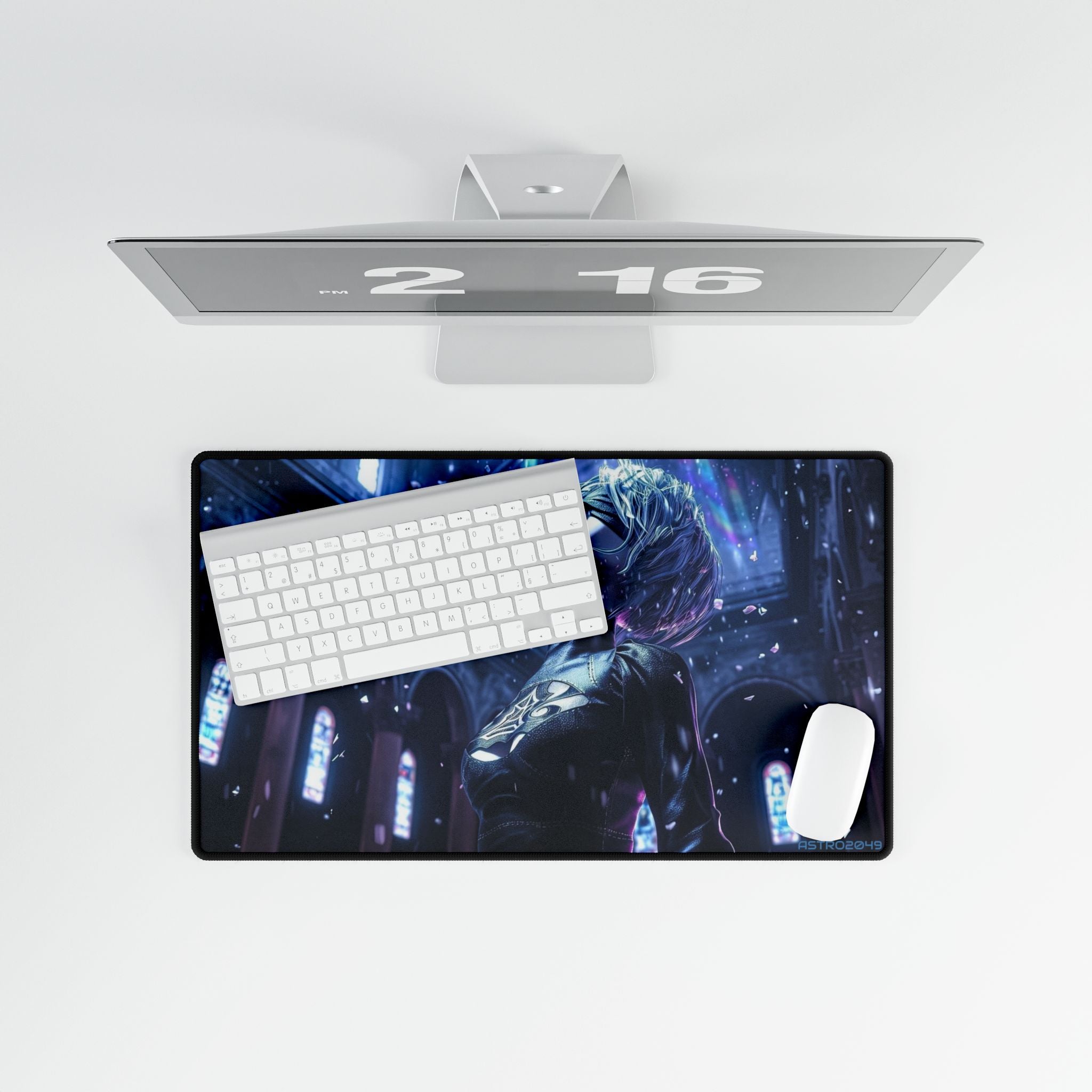 Nier: Automata - 2B - Gothic Fantasy Desk Mat - Mouse Pad for Home Office, Gamer, Office Decor, Unique Gift, Desk Accessories