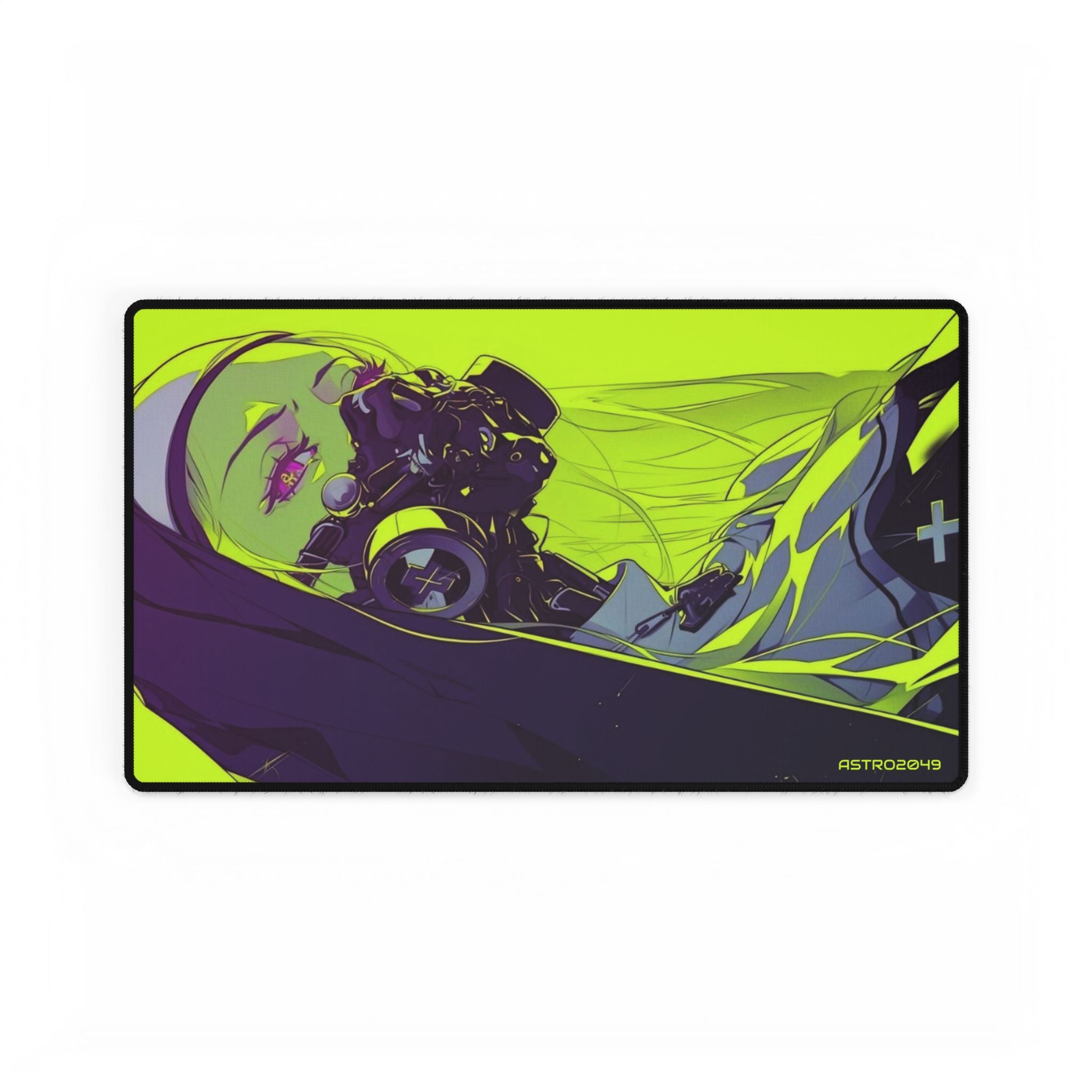 CYBERPUNK: Edgerunners 2077 - Gaming Desk Mats, Colorful Mouse Pad, Ergonomic Desk Accessory, Gamer Gift, Home Office Decor