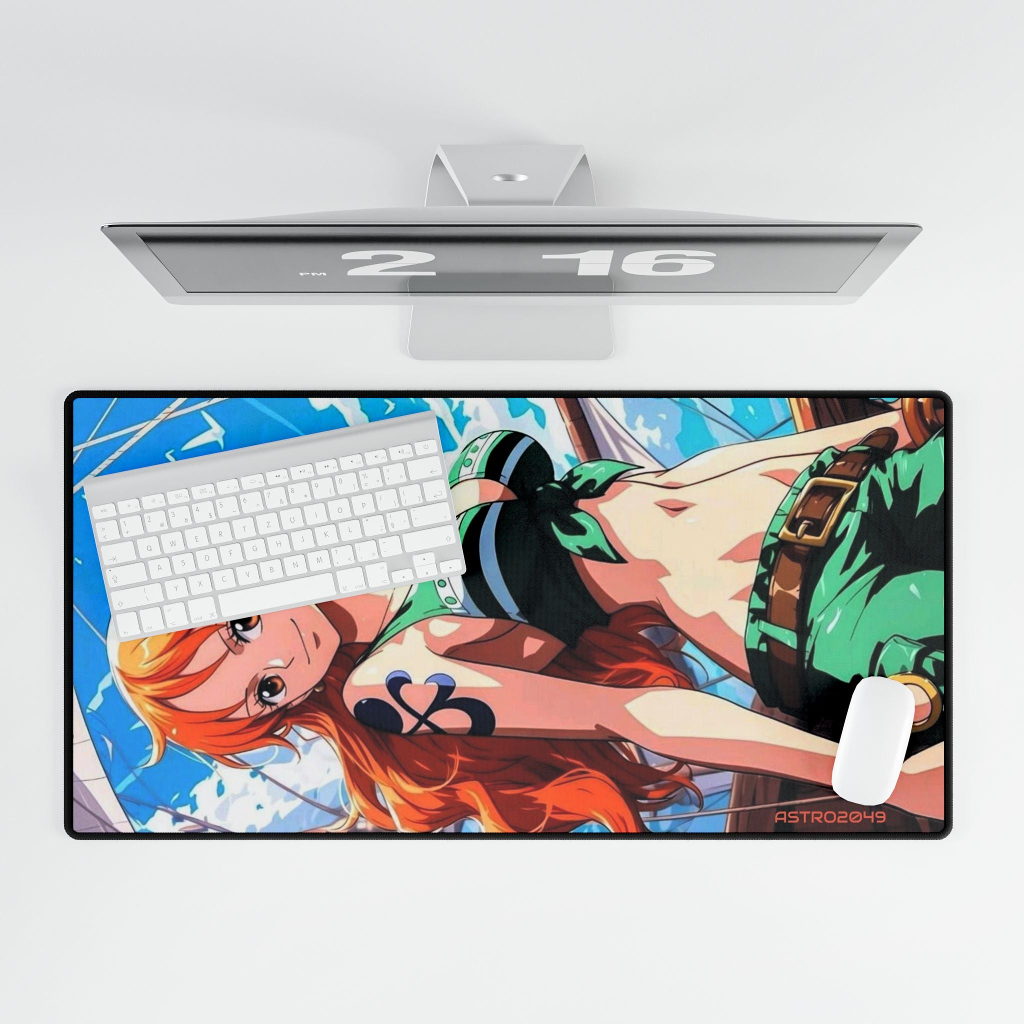 ONE PIECE - NAMI - Vibrant Anime Desk Mat for Gamer Workspaces, Desk Accessories, Office Decor, Gift for Students, Gaming Setup