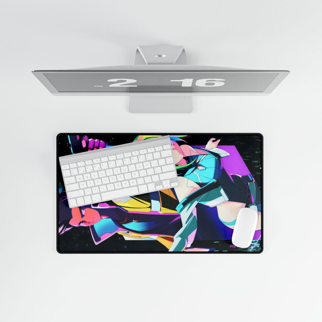 CYBERPUNK: Edgerunners 2077 - Desk Mat | Gaming Decor, Home Office Accessory, Desk Pad for Work & Study, Unique Gift Idea, 3mm Thick