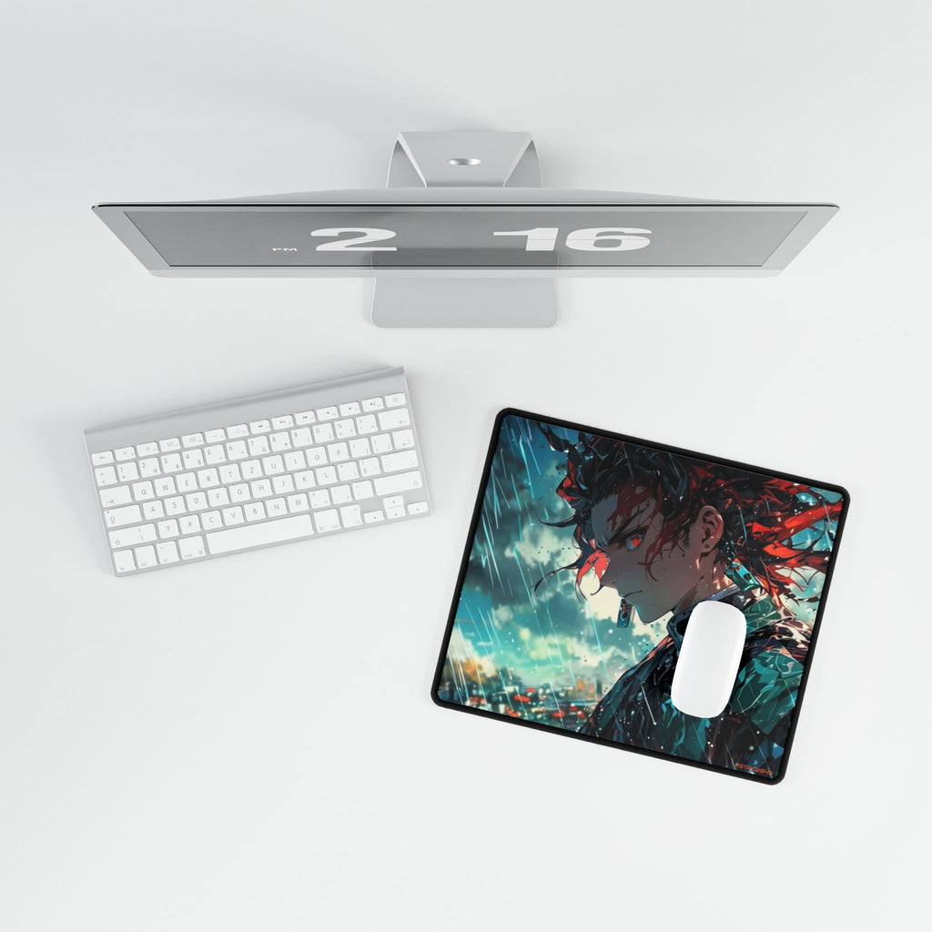 DEMON SLAYER - Kimetsu no yaiba - Anime Art Desk Mat - Perfect for Gaming, Home Office, Student Study, Gifts for Anime Fans, Decor