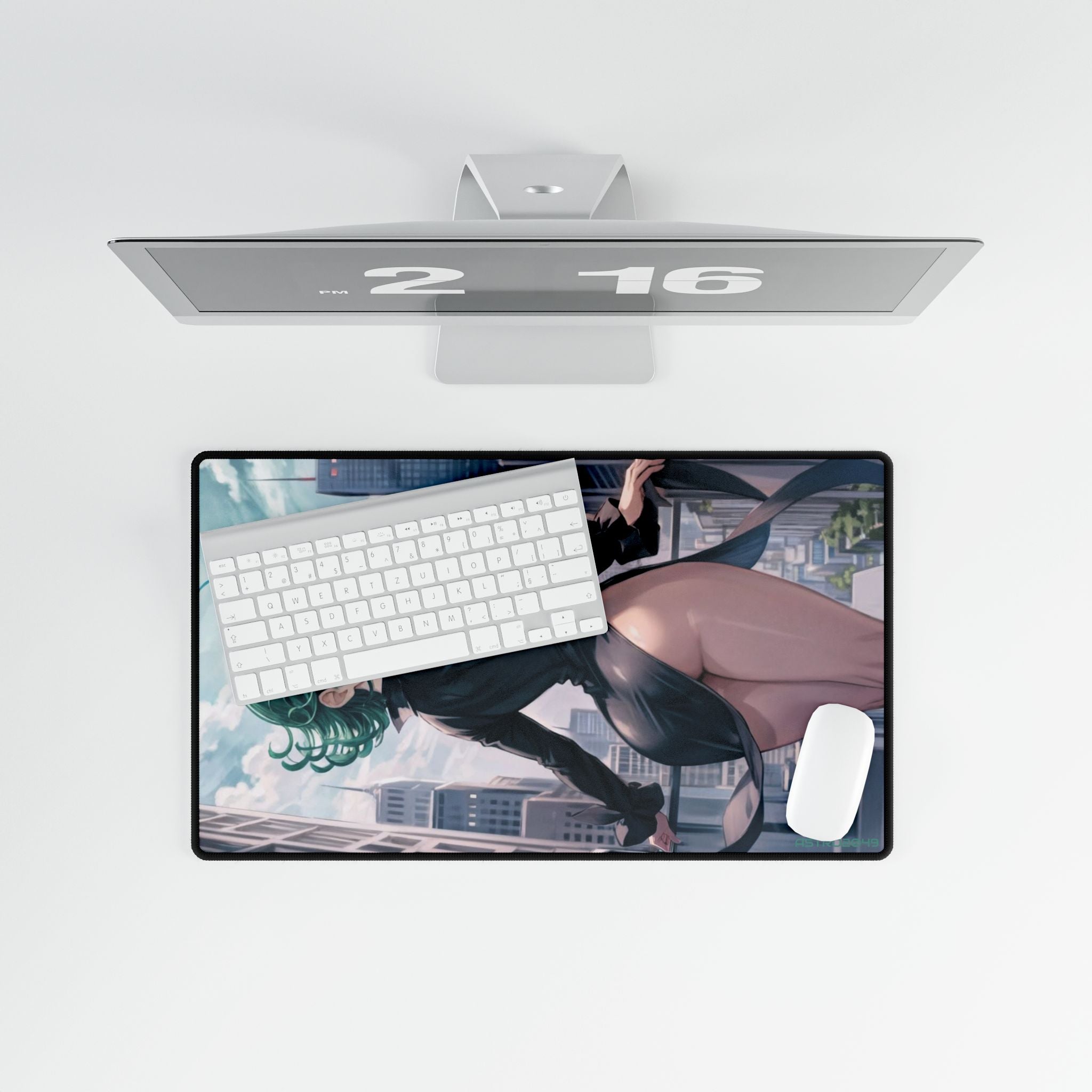 ONE-PUNCH MAN: Tatsumaki - Stylish Desk Mats for Home Office, Gaming Accessories, Computer Desk Decor, Anime Inspired, Unique Desk Gifts