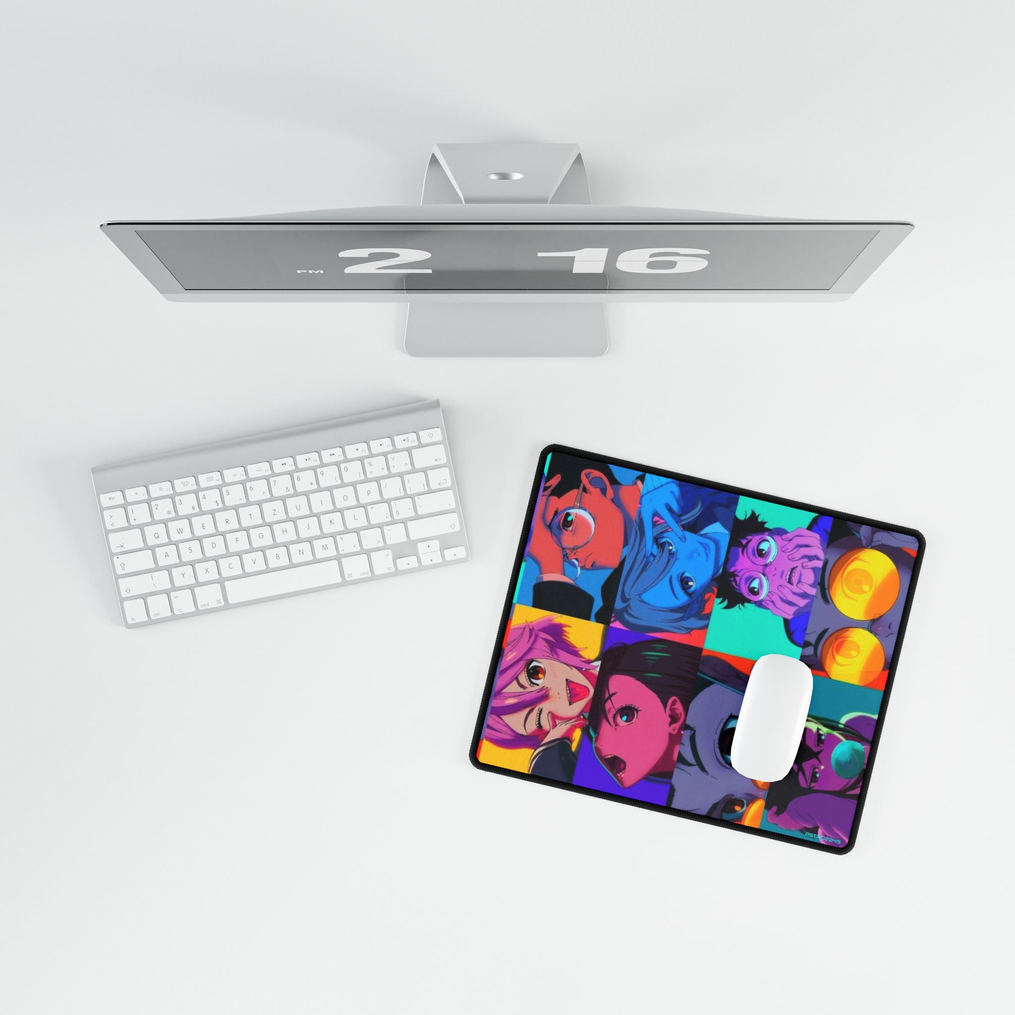 DANDADAN: Momo / Okarun - Vibrant Anime Desk Mats for Gamers, Home Office, Study, Gift, Non-Slip Mat