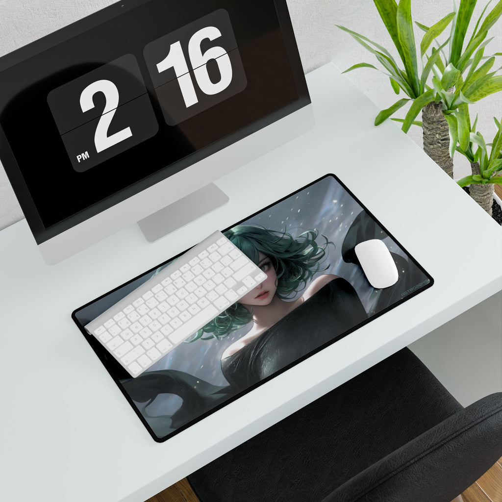 ONE-PUNCH MAN: Tatsumaki - Elegant Fantasy Desk Mat for Home Office, Gaming, Study, Unique Decor, Gift Idea