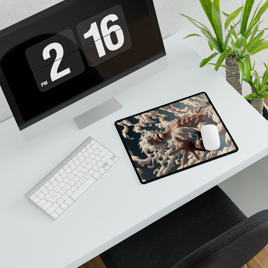 ONE PIECE - LUFFY - Artistic Desk Mat - Cloudy Dreamscape for Gaming, Office Use, Gift for Students, Aesthetic Home Decor, Custom Mouse Pad