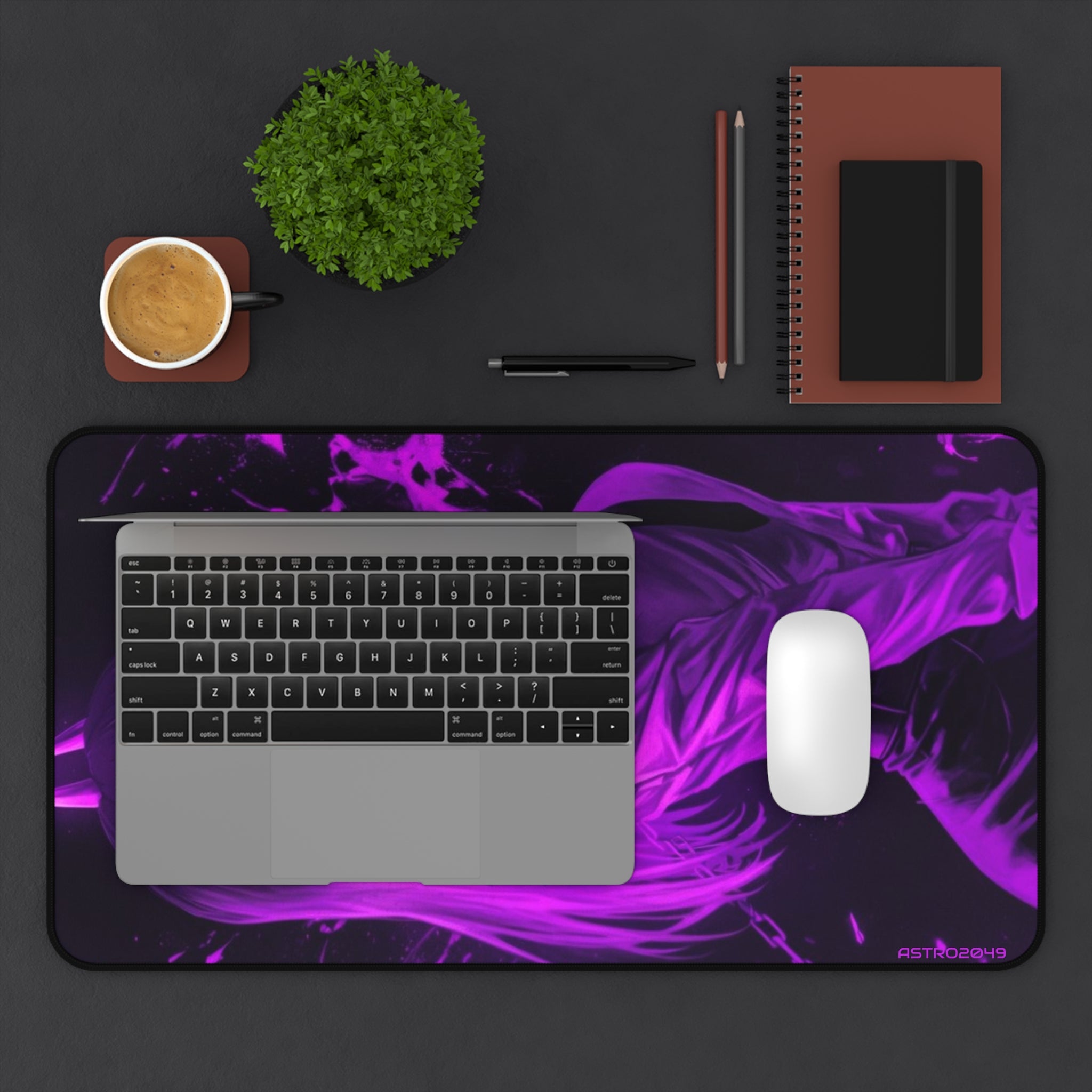 CHAINSAW MAN - Vibrant Anime Desk Mat for Gamers, Gaming Accessories, Home Office Decor, Desk Organization, Computer Mouse Pad