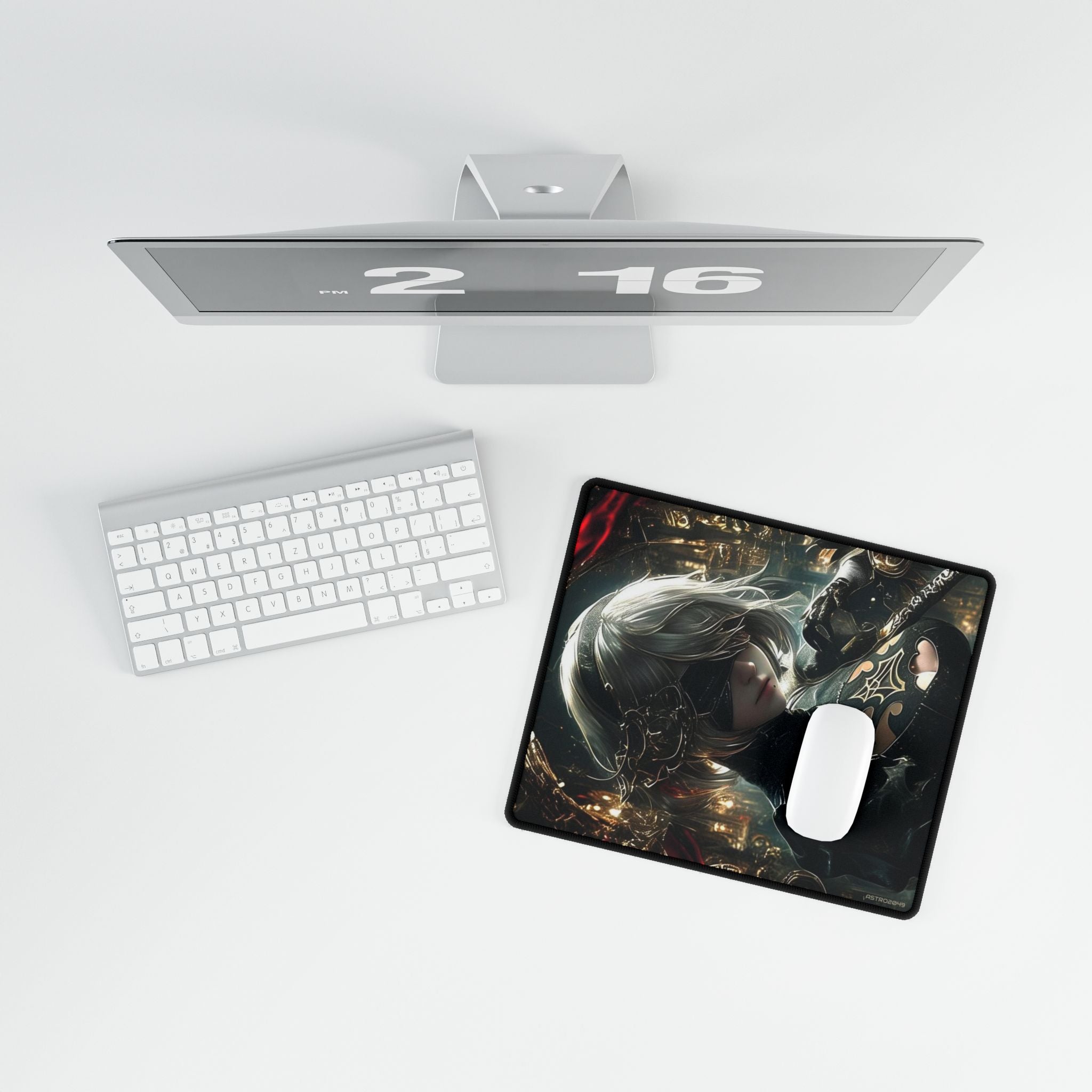 Nier: Automata - 2B - Stylish Gaming Desk Mat, Custom Desk Pad, Art Mouse Pad, Office Decor, Computer Accessory, Gamer Gift