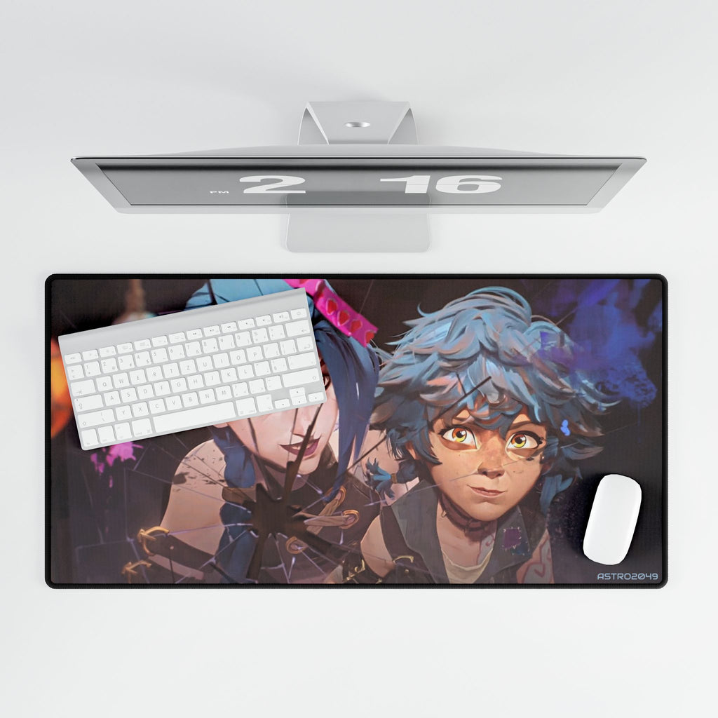 League of Legends - Arcane: JINX - Artistic Desk Mat for Gamers, Desk Accessories, Gaming Setup, Office Decor, Functional Gift for Students