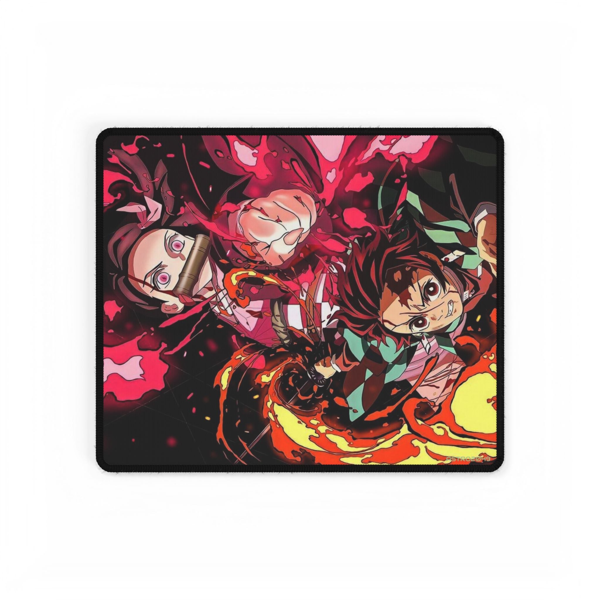 DEMON SLAYER - Kimetsu no yaiba - Anime-Inspired Desk Mat, Gaming Desk Pad for Home Office, Cute Mouse Pad, Anime Decor