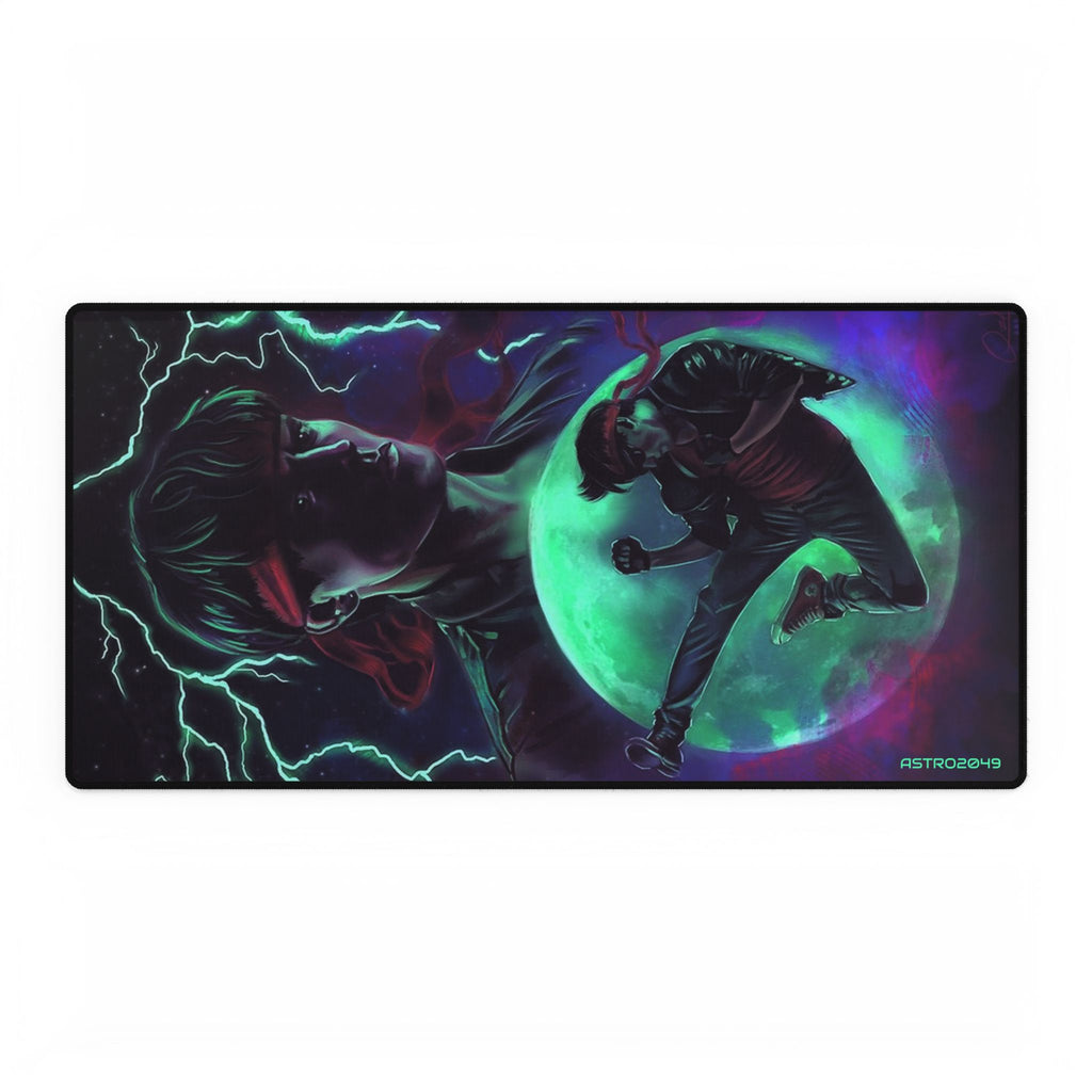 KUNG FURY -  Fighter Desk Mat, Gaming Mat, Office Decor, Gamer Gift, Geeky Desk Accessories, Computer Accessories
