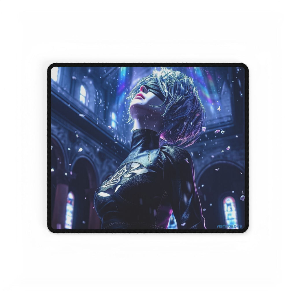 Nier: Automata - 2B - Gothic Fantasy Desk Mat - Mouse Pad for Home Office, Gamer, Office Decor, Unique Gift, Desk Accessories
