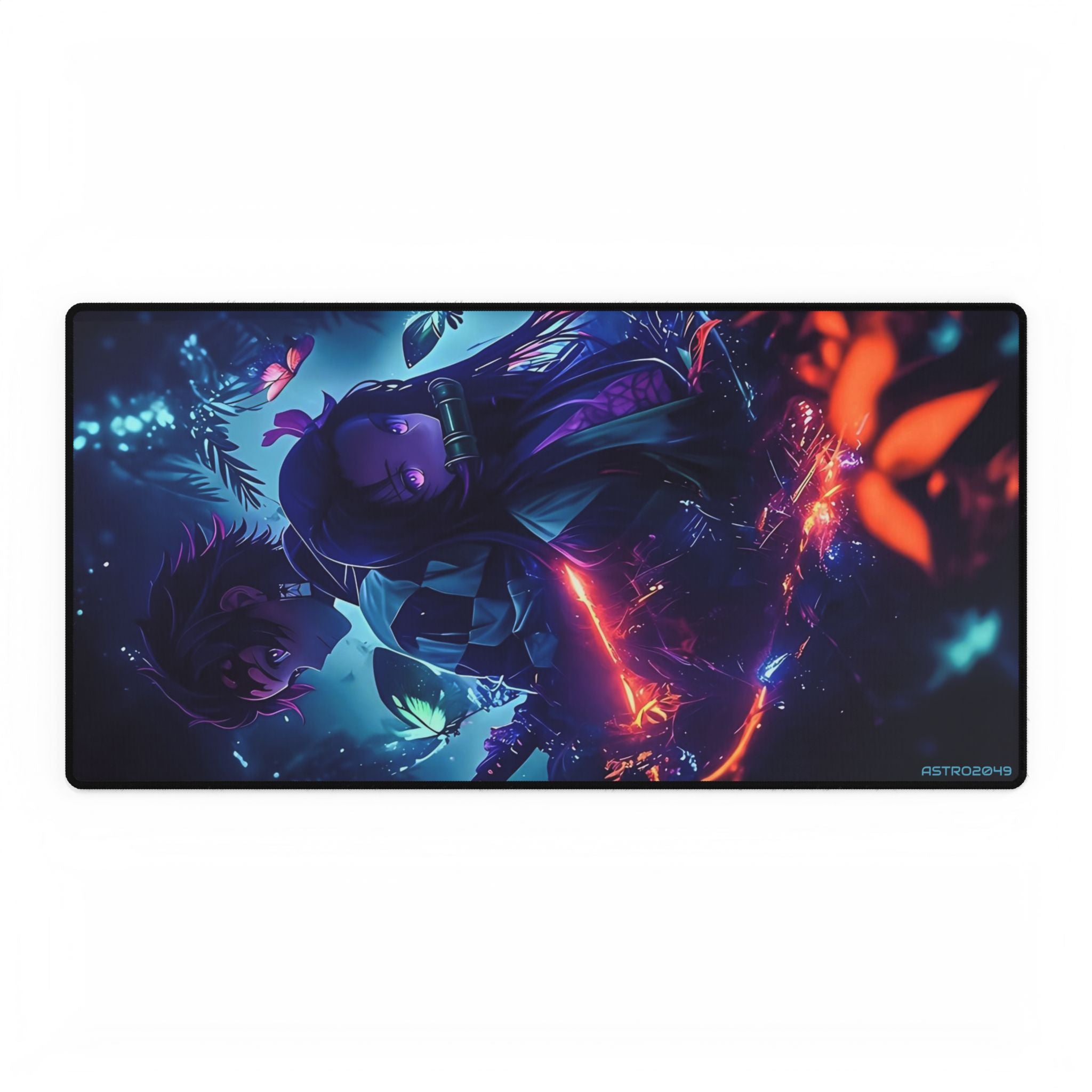 DEMON SLAYER - Kimetsu no yaiba - Vibrant Anime Desk Mat, Gaming Mouse Pad, Office Decor, Unique Gift, Fantasy Desk Accessory