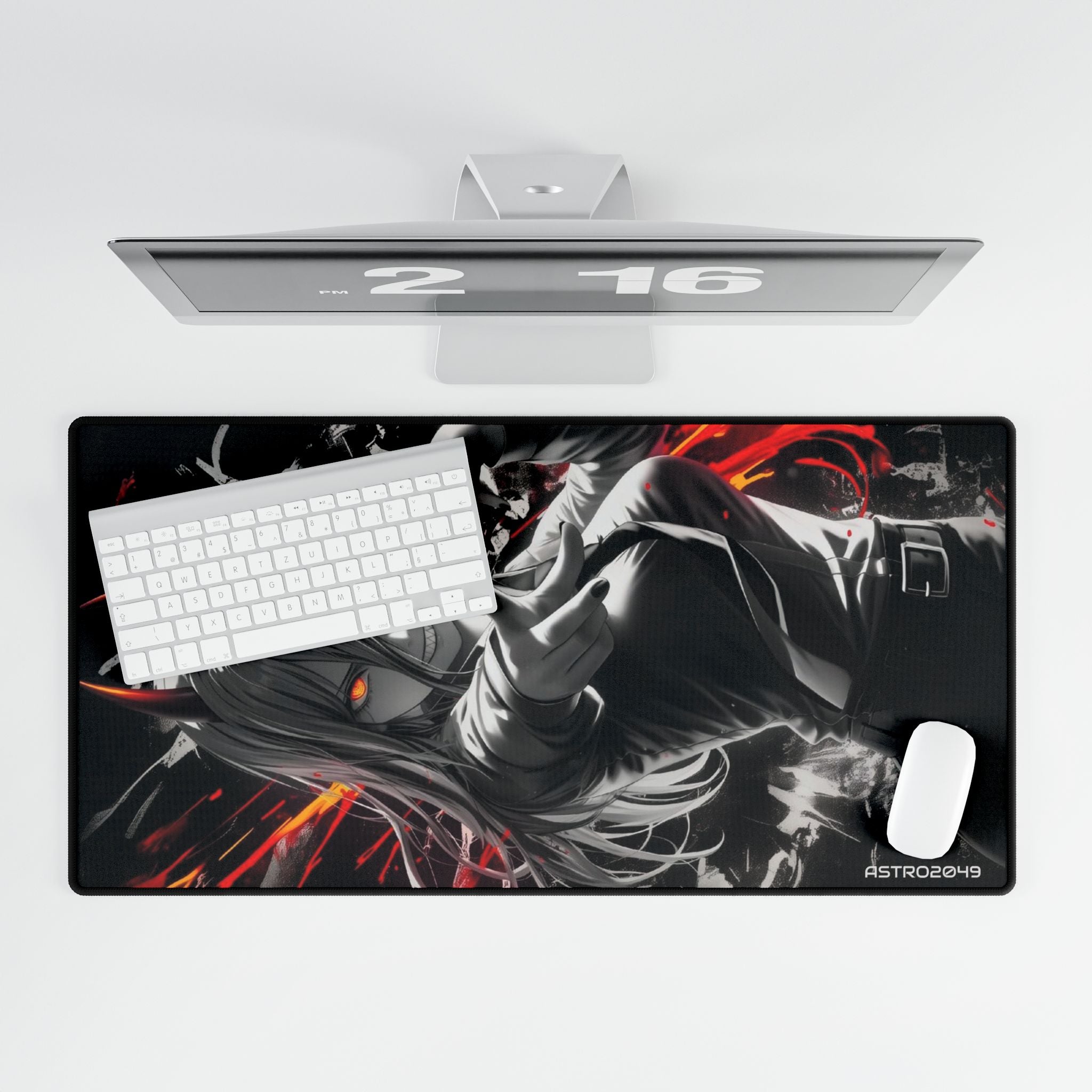 CHAINSAW MAN - Chic Anime Desk Mat - Gaming, Office Decor, Workstation Accessory, Stylish Mouse Pad, Table Protector for Any Setup