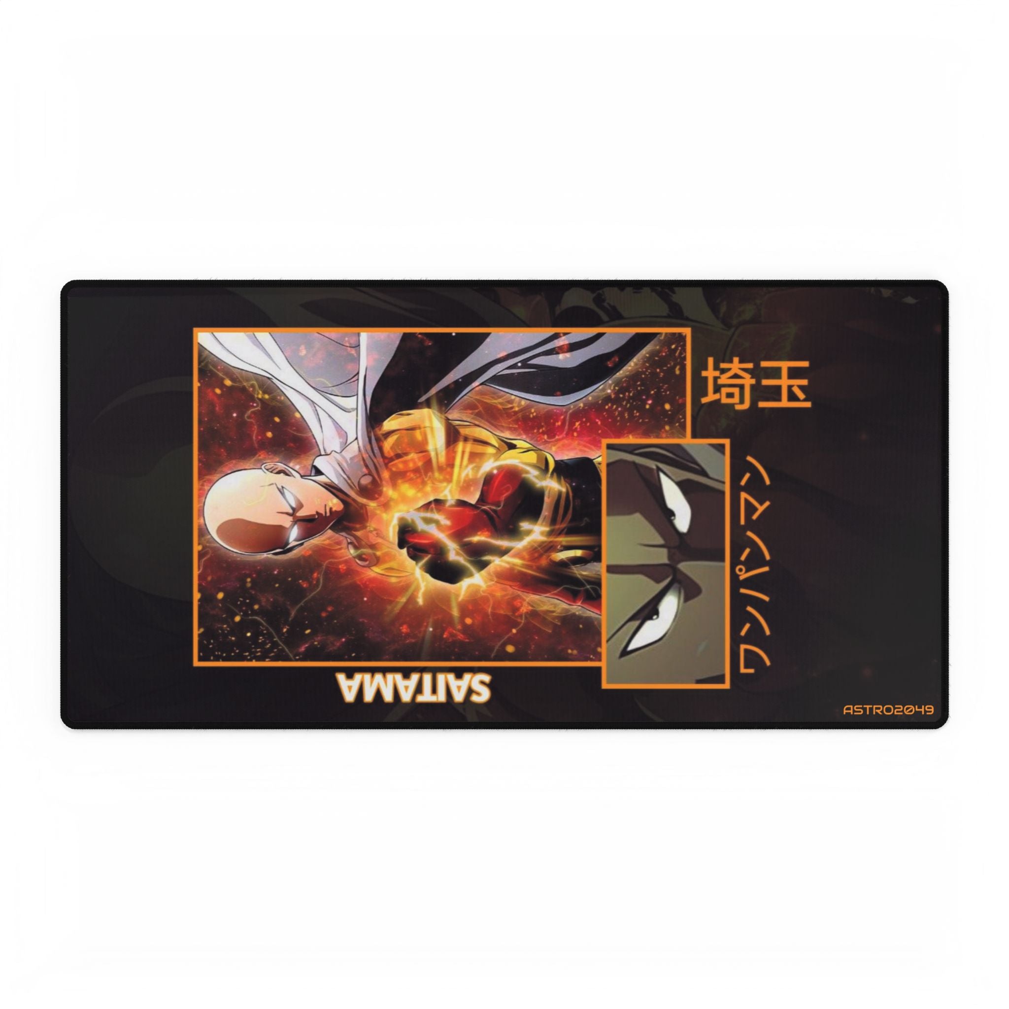 ONE-PUNCH MAN: Saitama - Gaming Desk Mat with Epic Design, Mouse Pad for Gamers, Cool Desk Accessories, Office Supplies, Mousepad