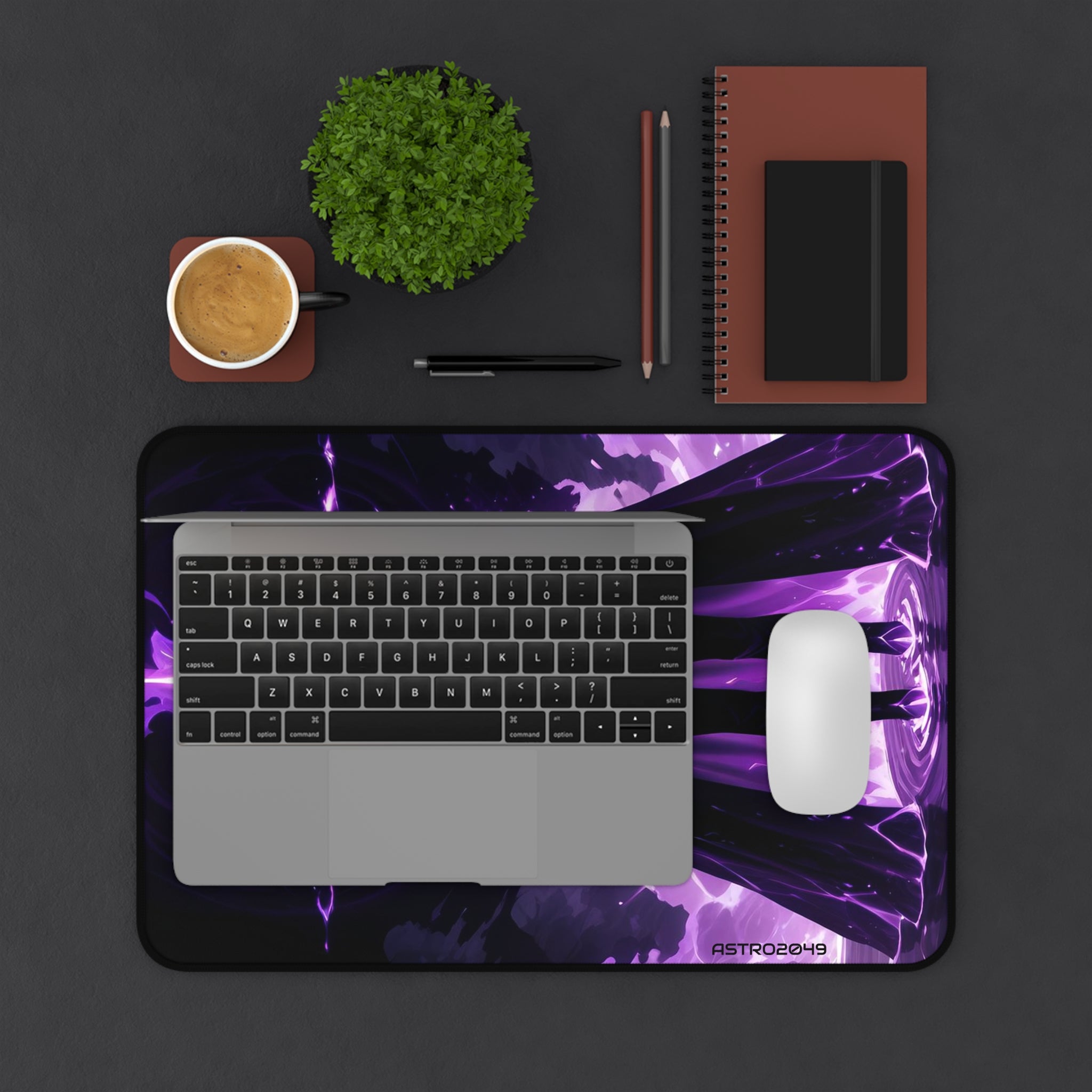 SOLO LEVELING - Sung Jinwoo - ARISE - Gaming Desk Mat with Dark Mage Design, Office Accessory, Desk Decor, Computer Pad, Anime Merchandise