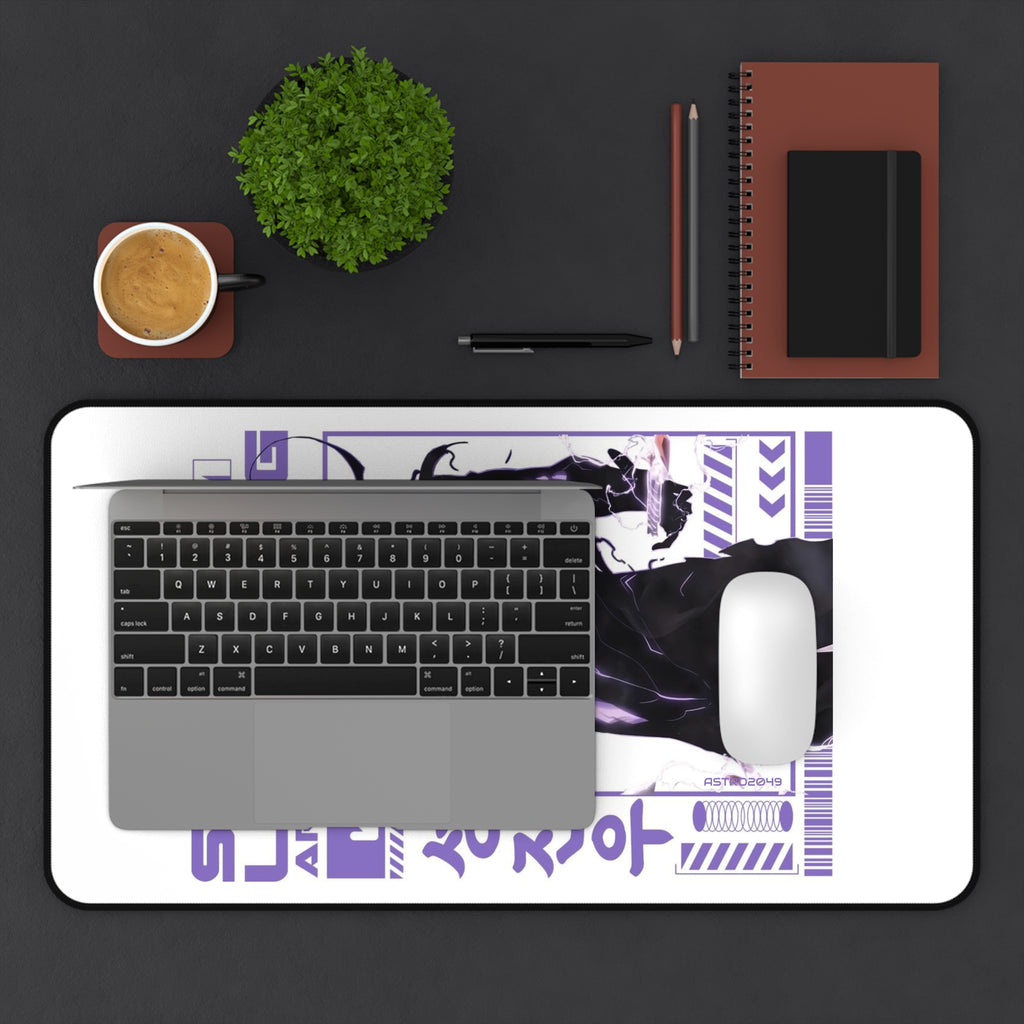 SOLO LEVELING - Sung Jinwoo - ARISE - Anime Desk Mat with Solo Leveling Design, Gaming Mouse Pad, Home Office Decor, Gift for Gamers