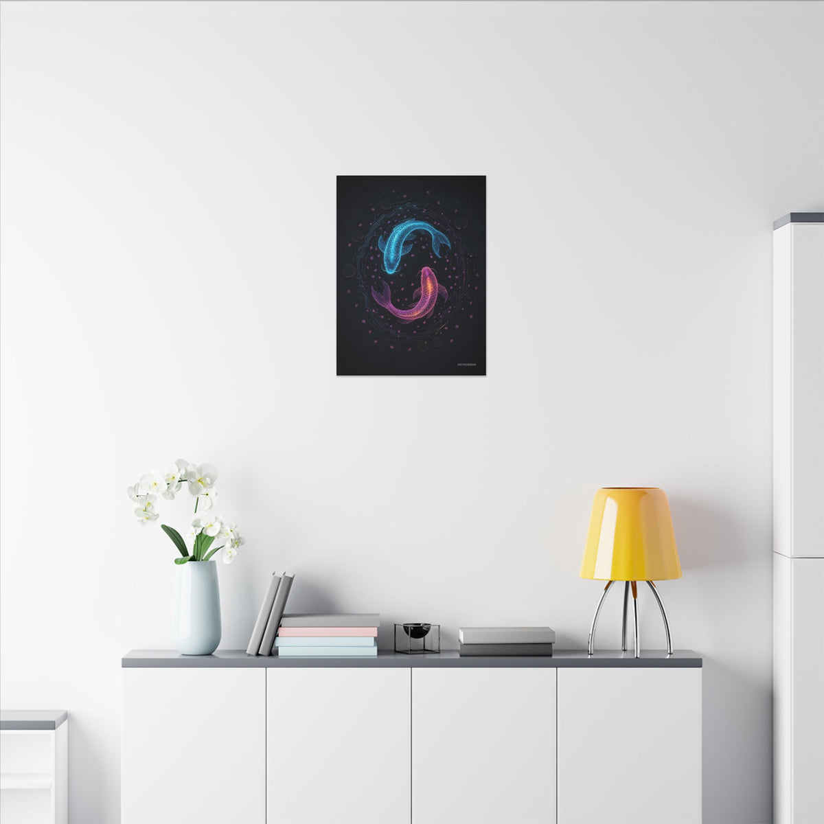 Circuit Koi canvas print by ASTRO2049, view 5 of 8