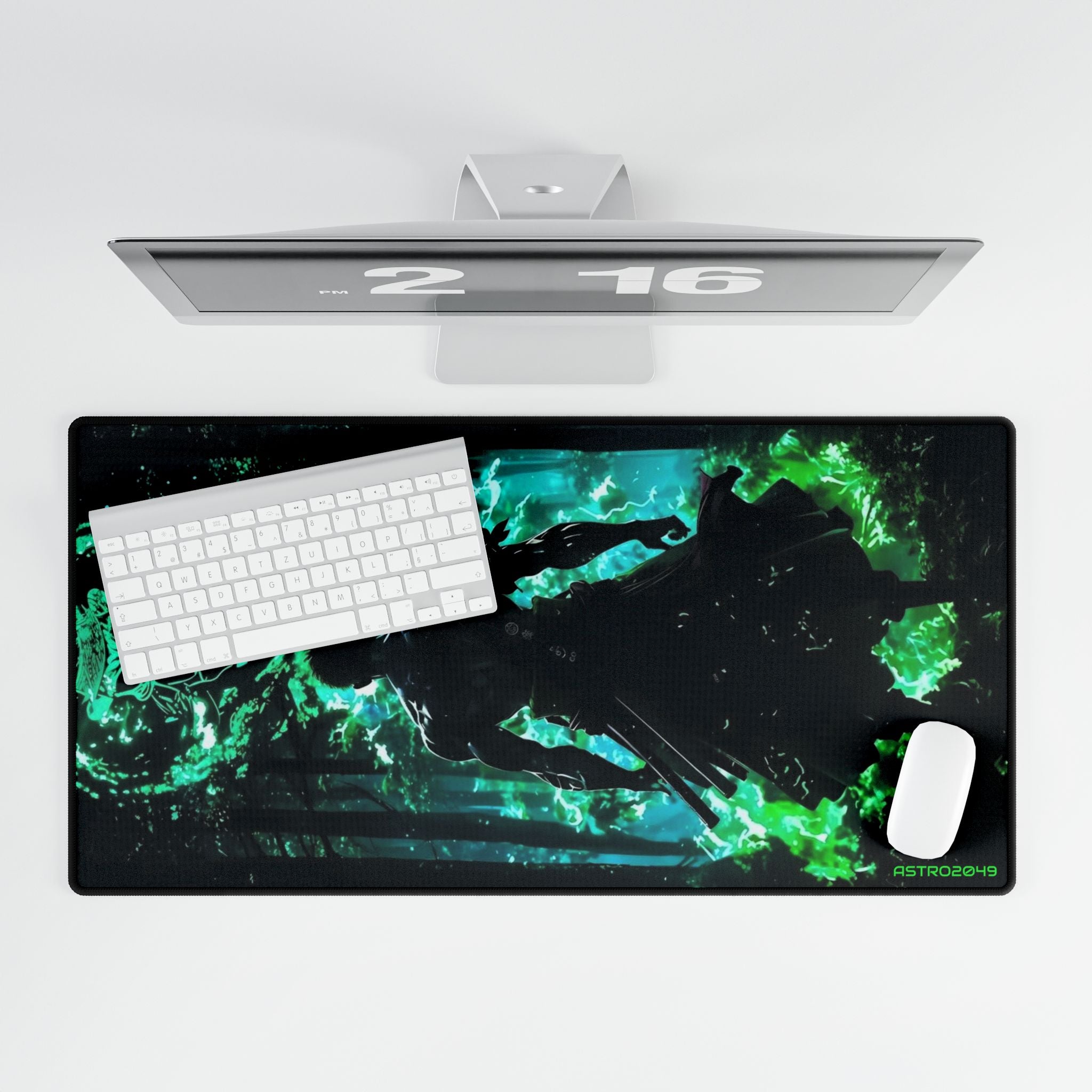 ONE PIECE - ZORO - Mystical Fantasy Desk Mat, Gamer Desk Accessories, Office Decor, Gaming Mouse Pad, Unique Gift for Him