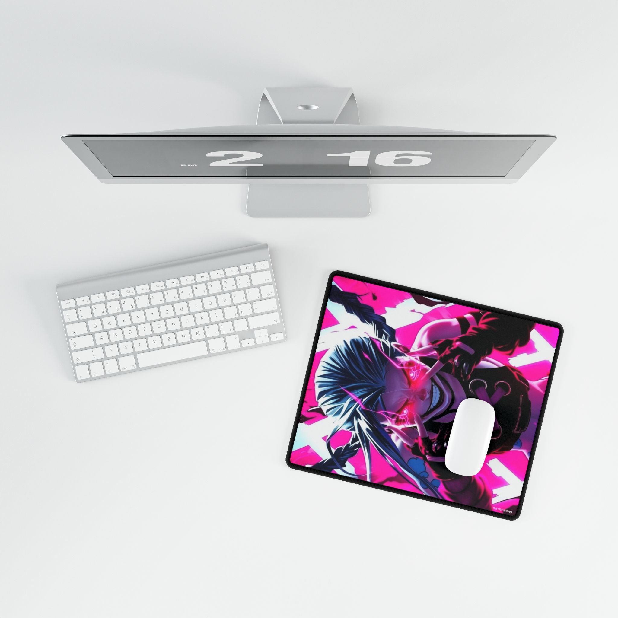 League of Legends - Arcane: JINX - Desk Mats for Gamers, Stylish Desktop Mats, Custom Mouse Pads, Gaming Accessories, Desk Decor