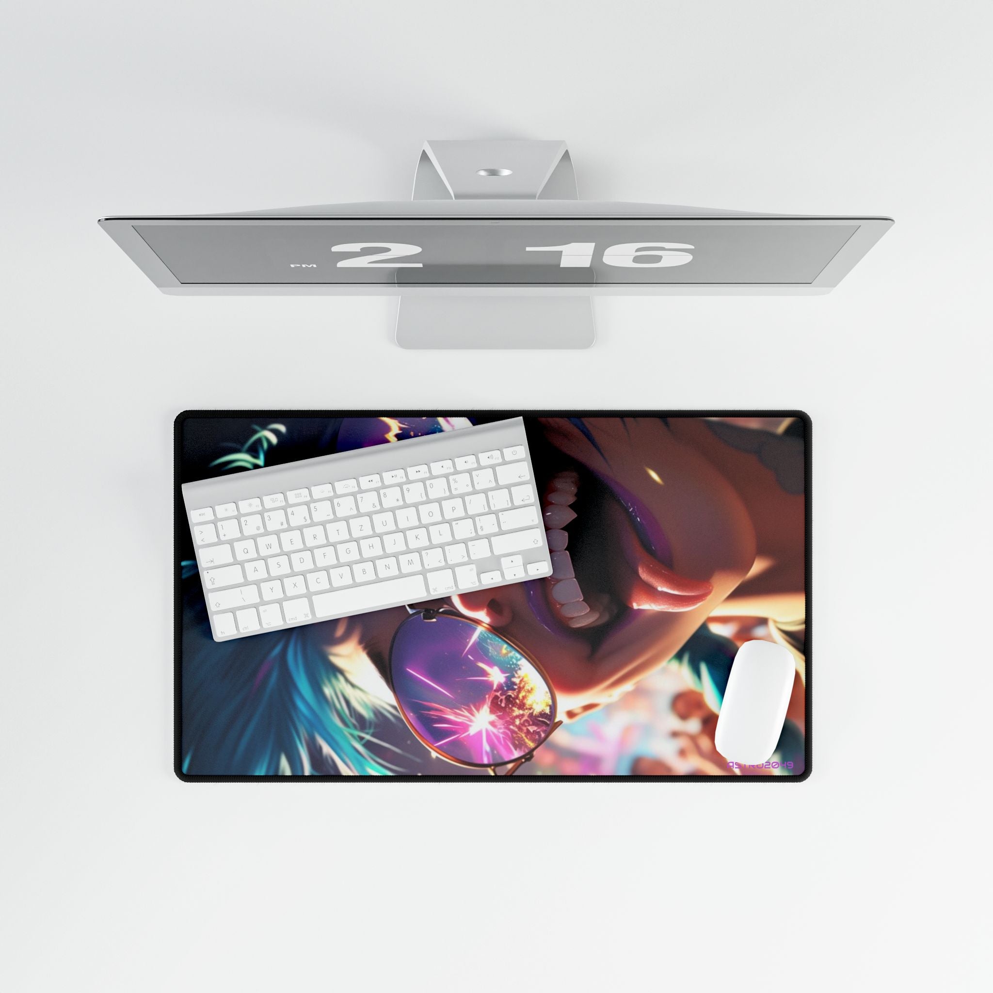 League of Legends - Arcane: JINX - Vibrant Graphic Desk Mat for Gamers, Stylish Office Decor, Mouse Pad, Fun Workstation Mat